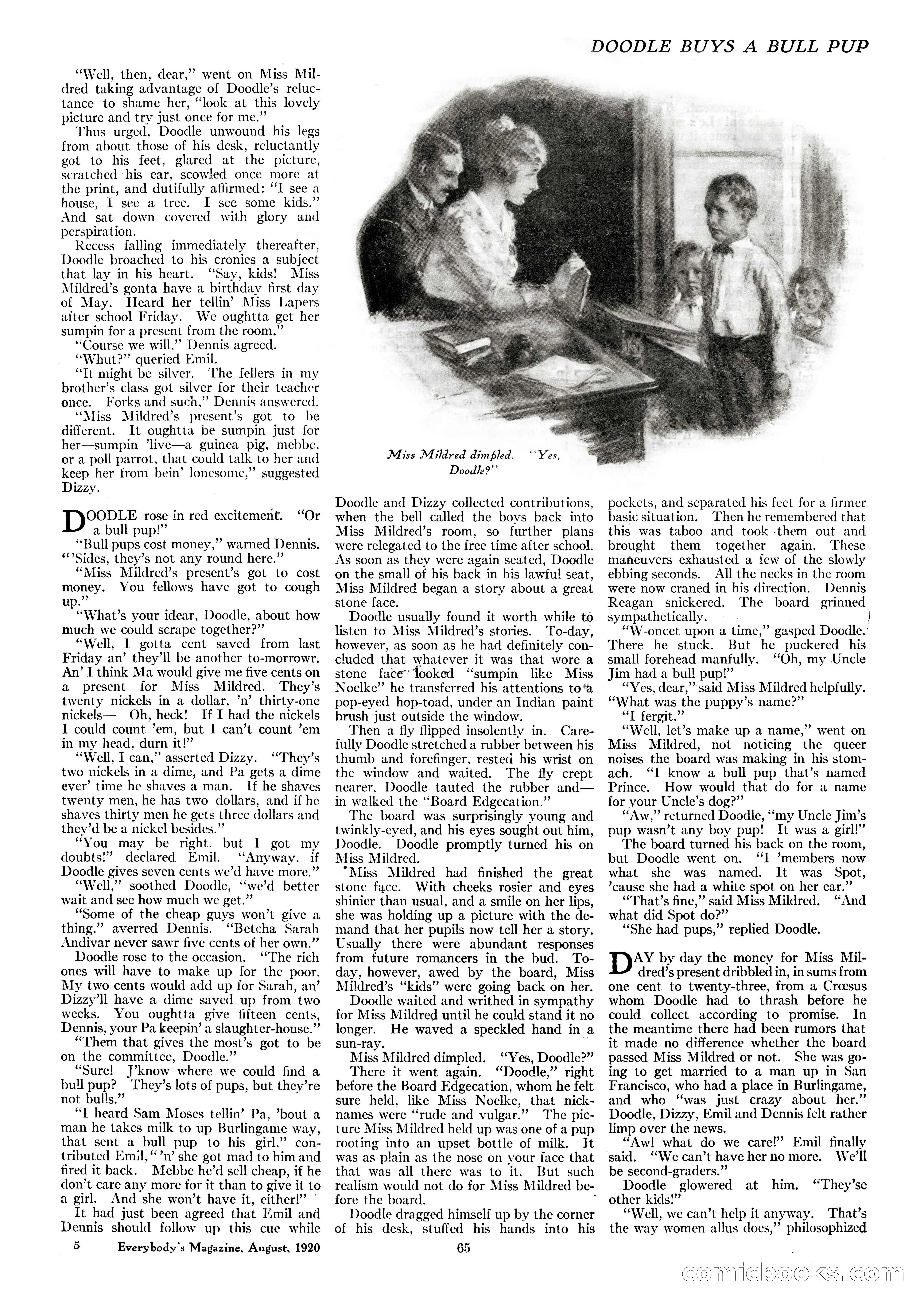 Everybody's Magazine, August 1920 — page 67 of 102