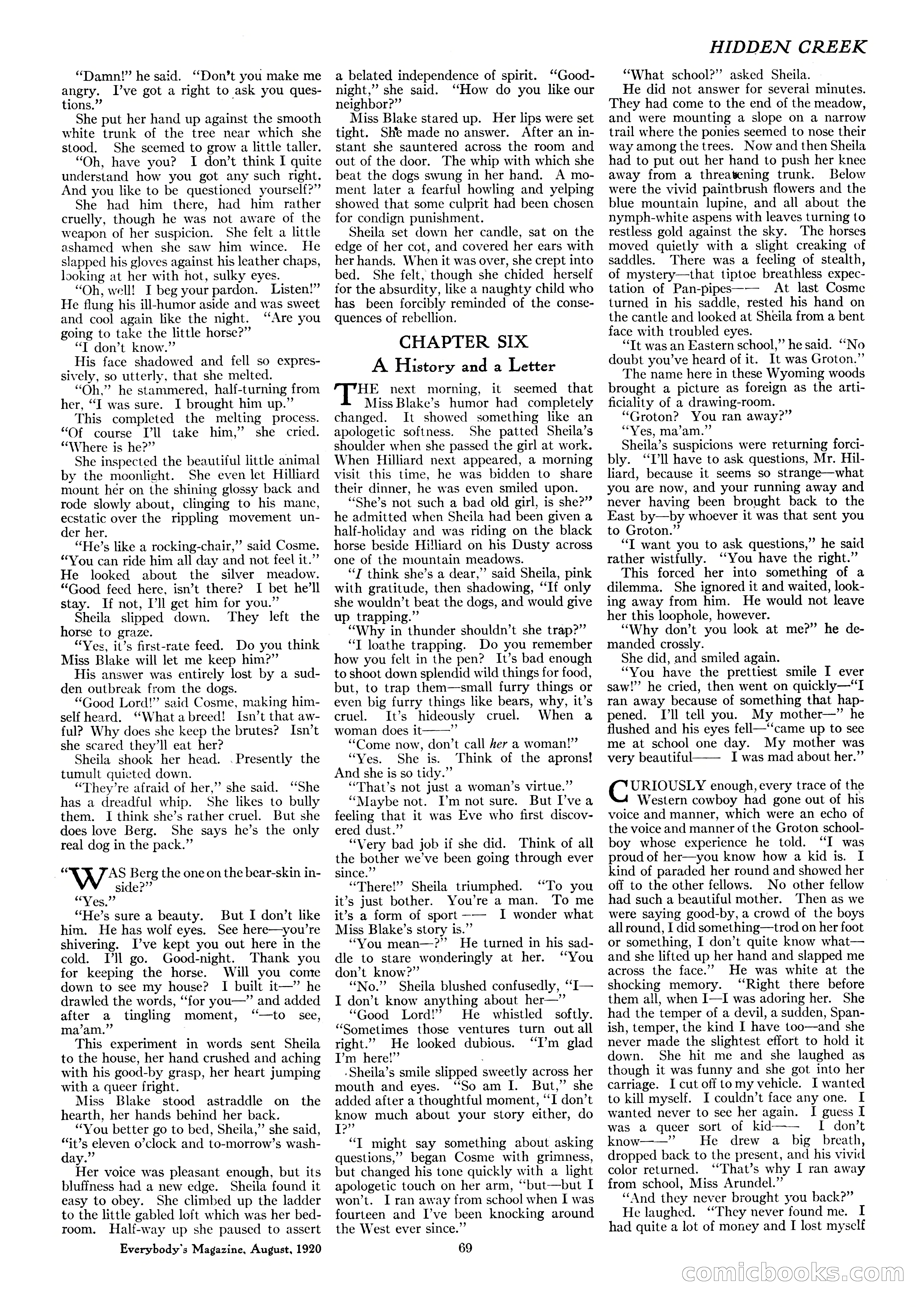 Everybody's Magazine, August 1920 — page 71 of 102