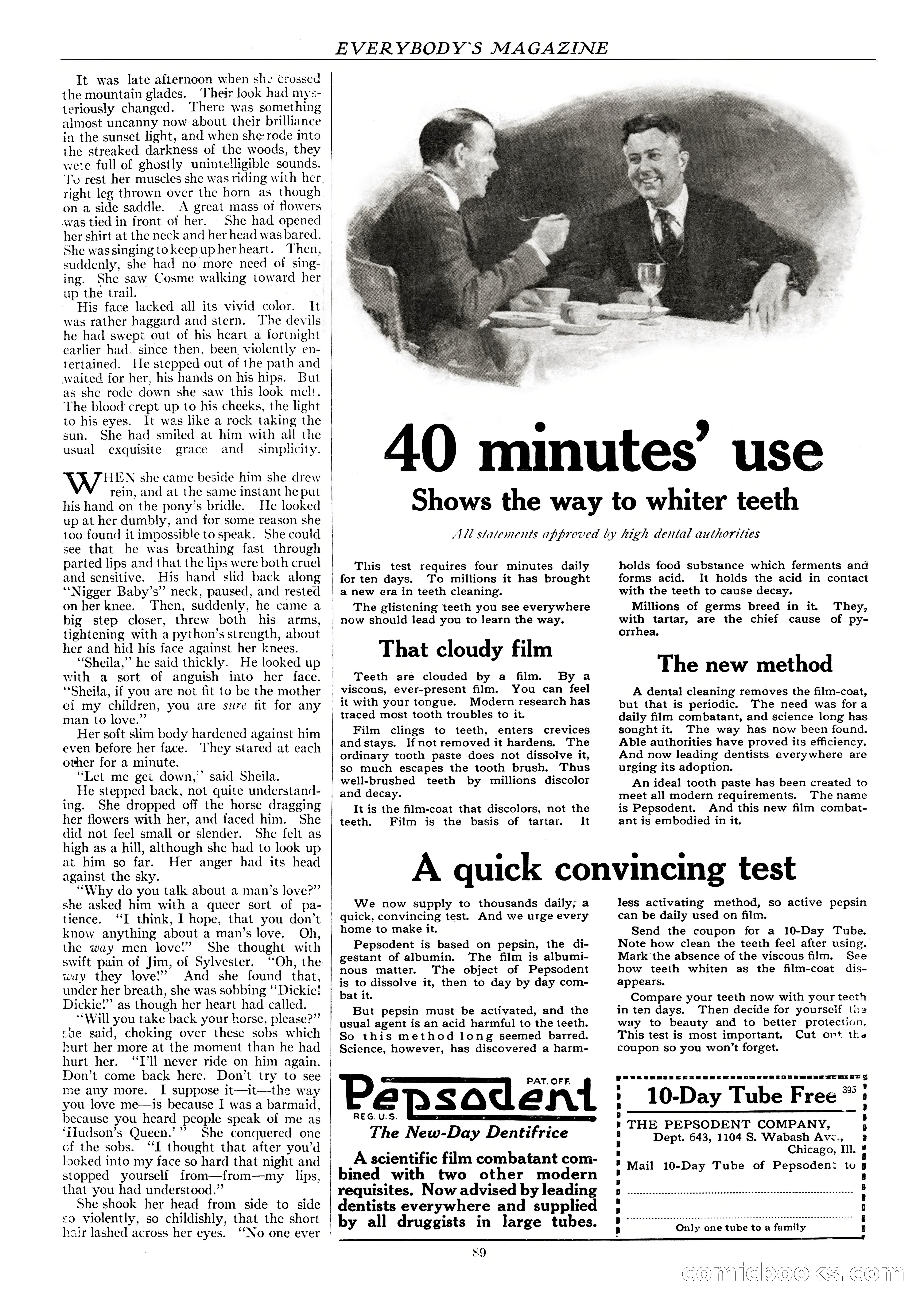 Everybody's Magazine, August 1920 — page 91 of 102