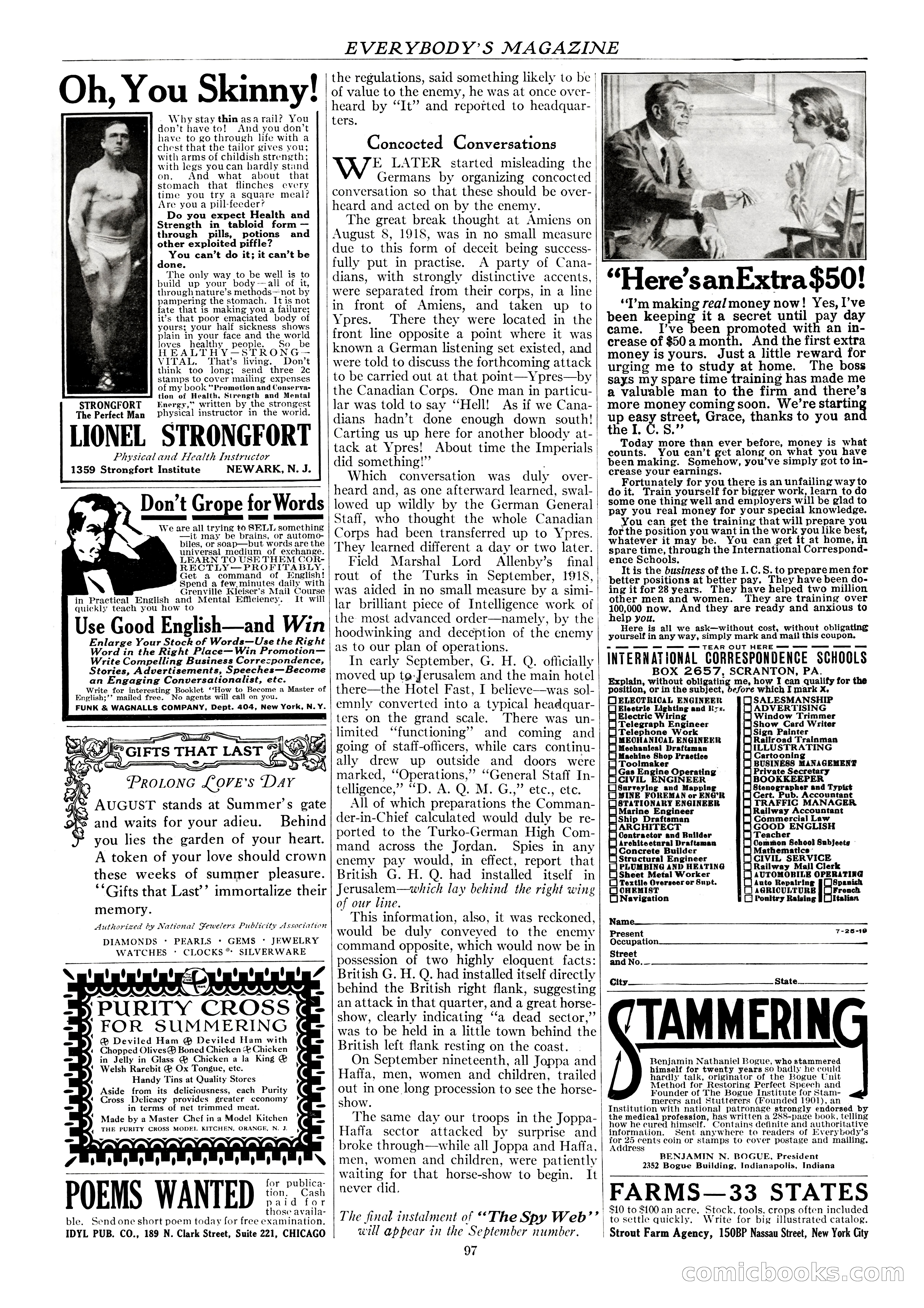 Everybody's Magazine, August 1920 — page 99 of 102