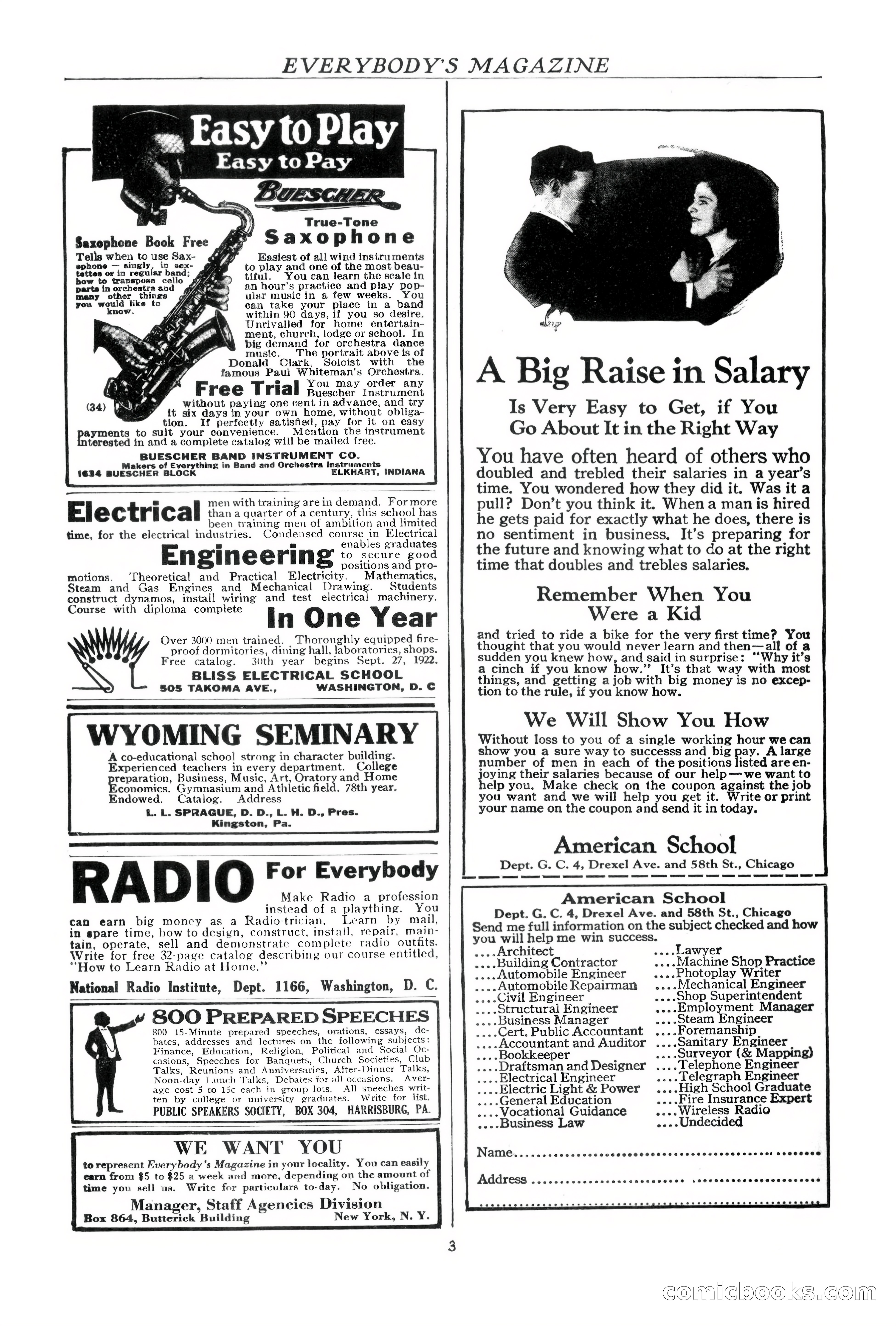 Everybody's Magazine, August 1922 — page 5 of 196