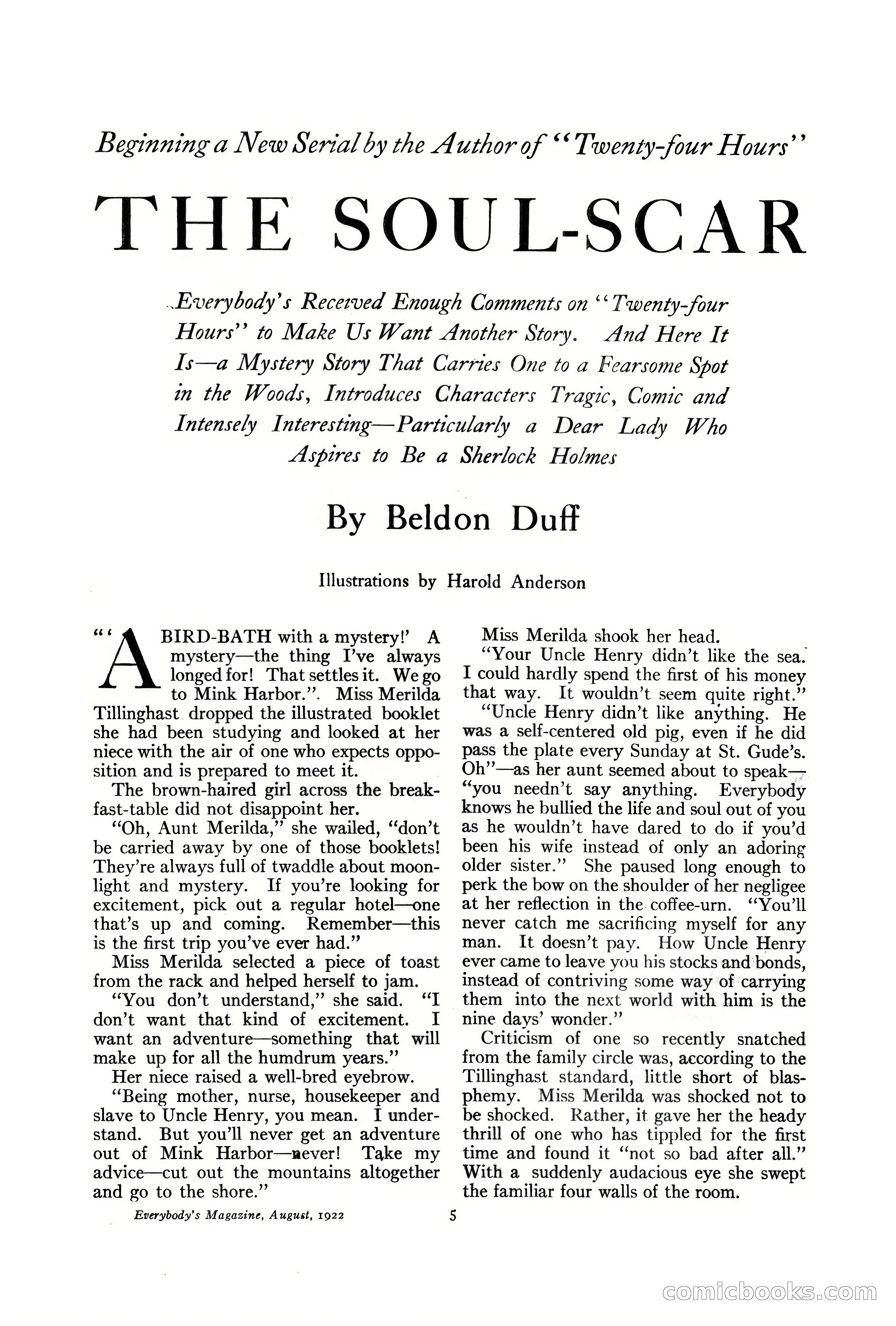 Everybody's Magazine, August 1922 — page 11 of 196