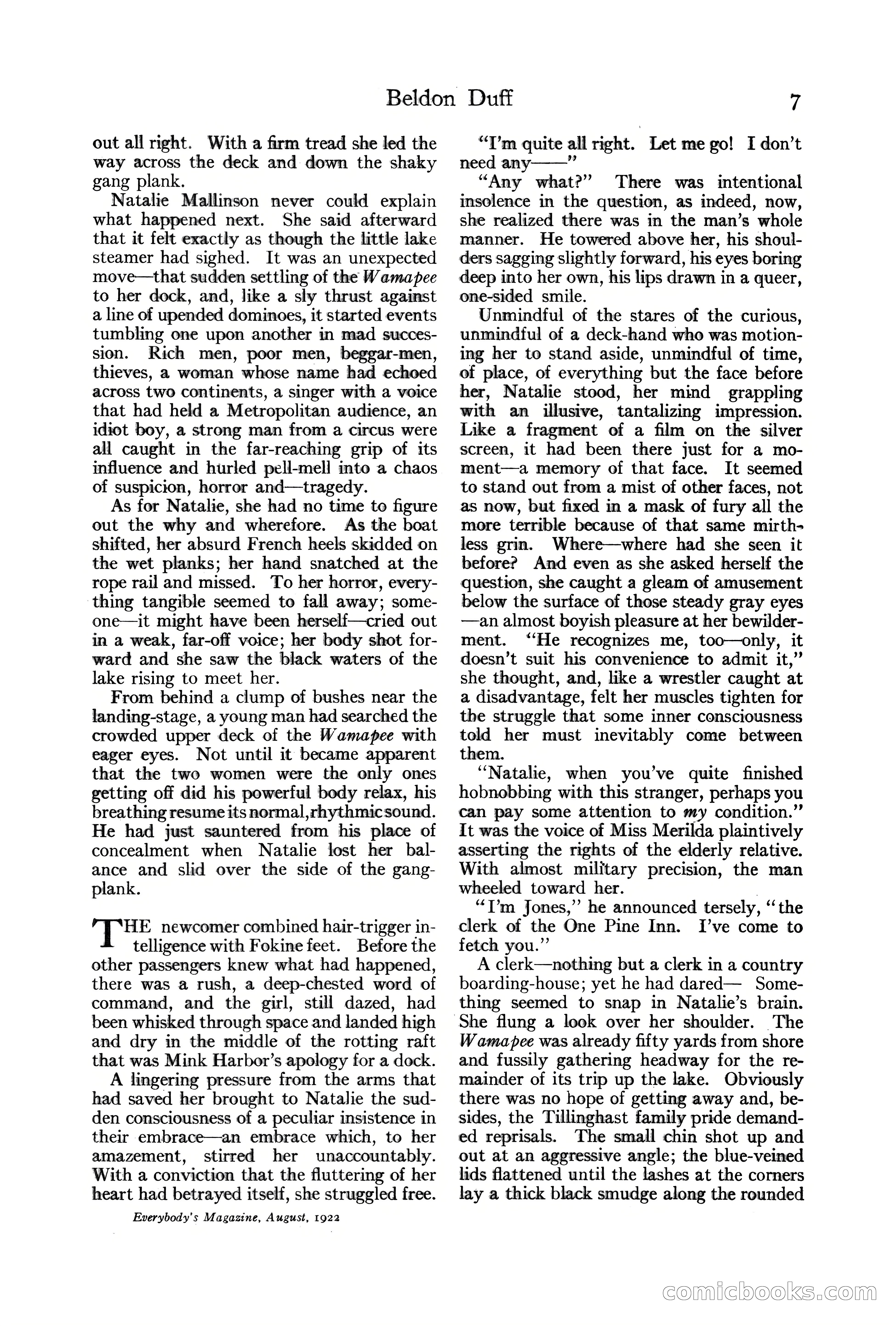 Everybody's Magazine, August 1922 — page 13 of 196