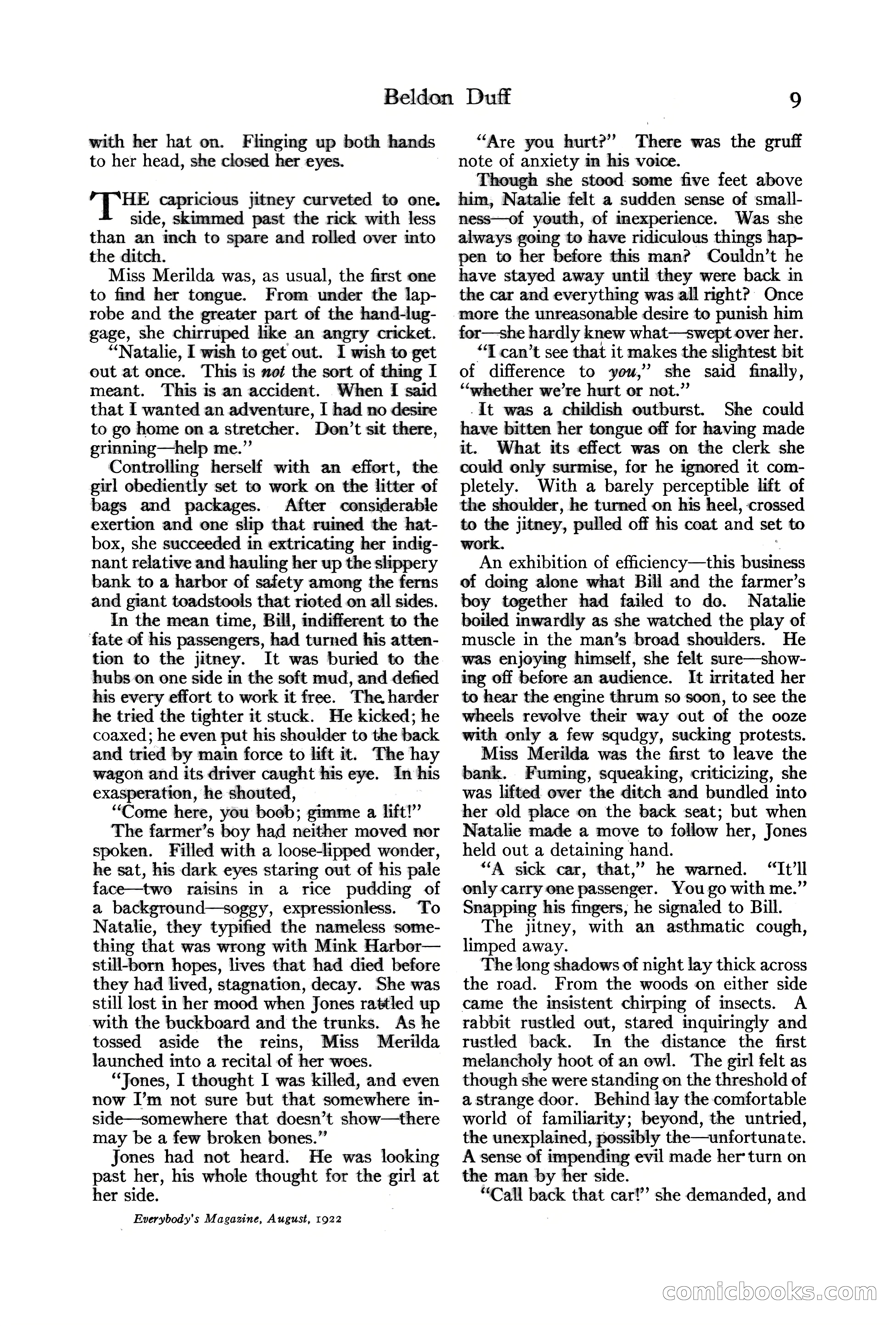 Everybody's Magazine, August 1922 — page 15 of 196