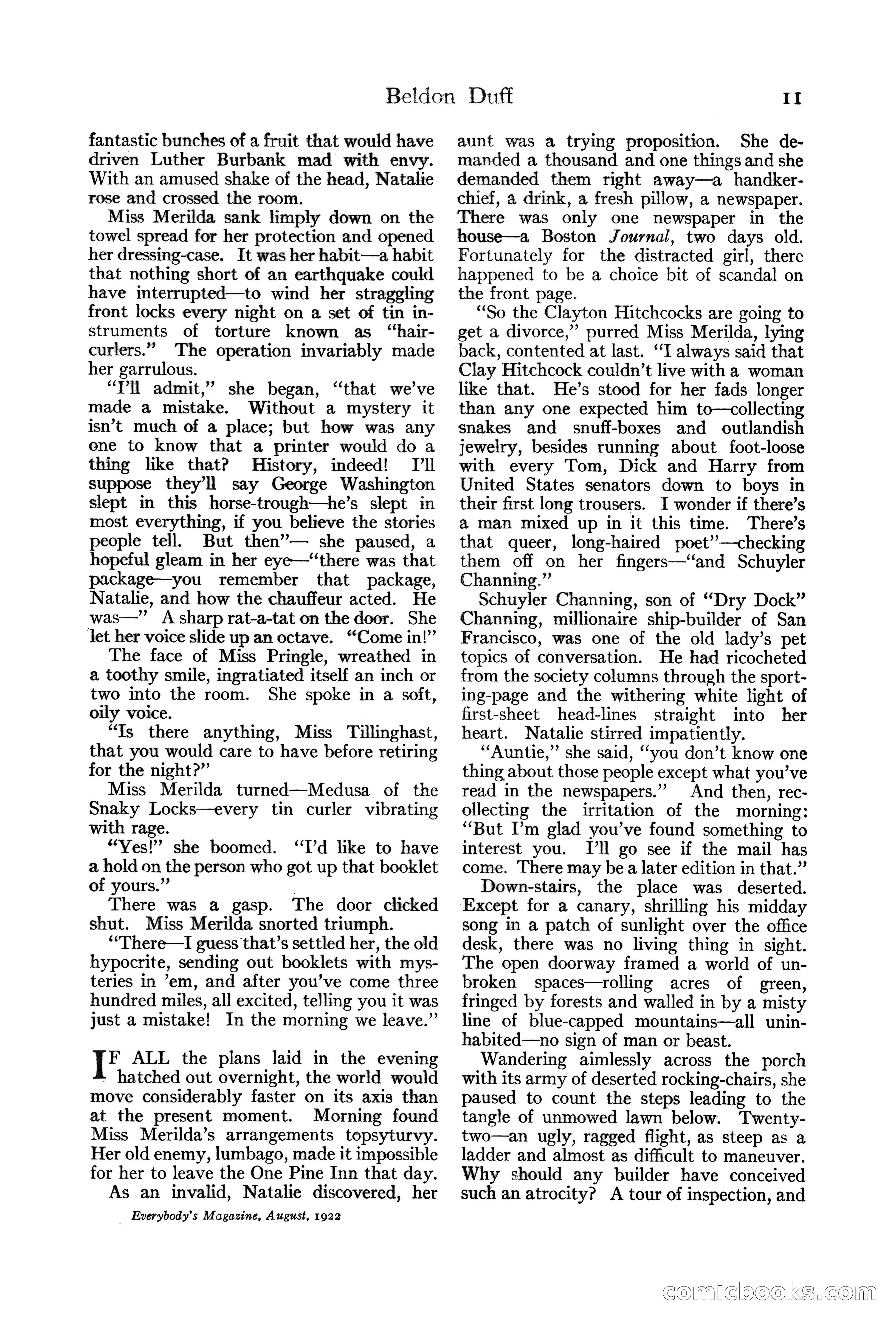 Everybody's Magazine, August 1922 — page 17 of 196