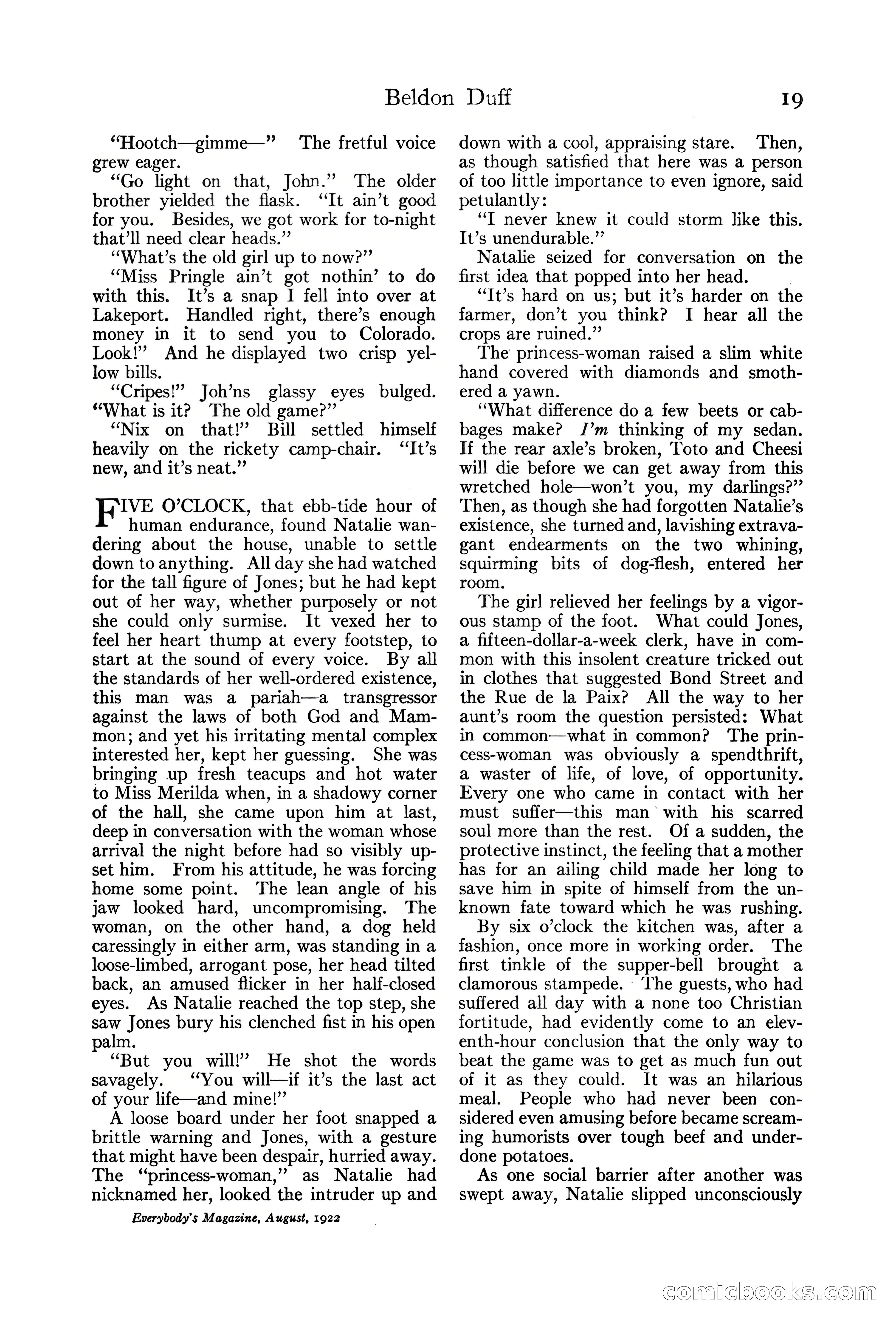 Everybody's Magazine, August 1922 — page 25 of 196