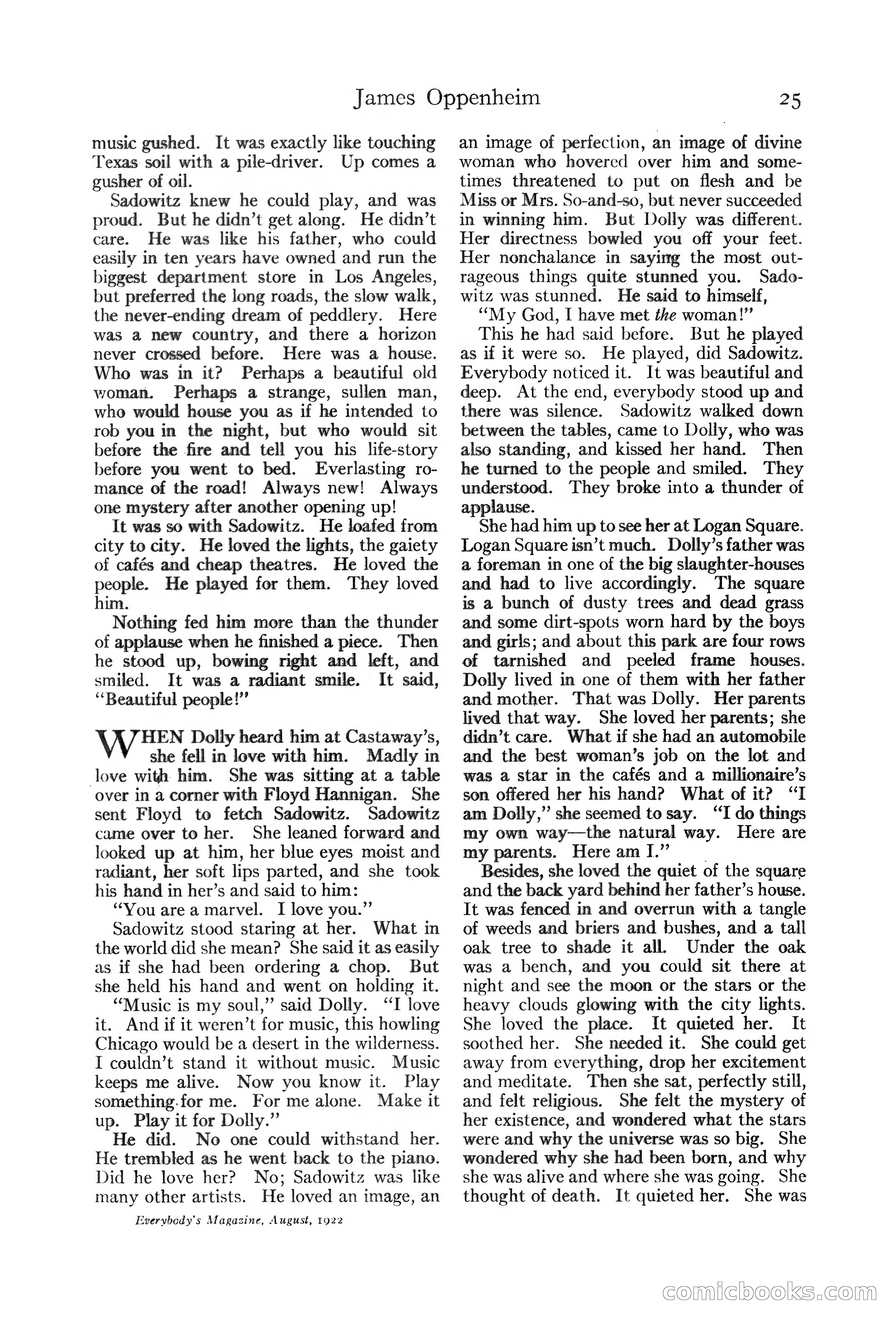 Everybody's Magazine, August 1922 — page 31 of 196