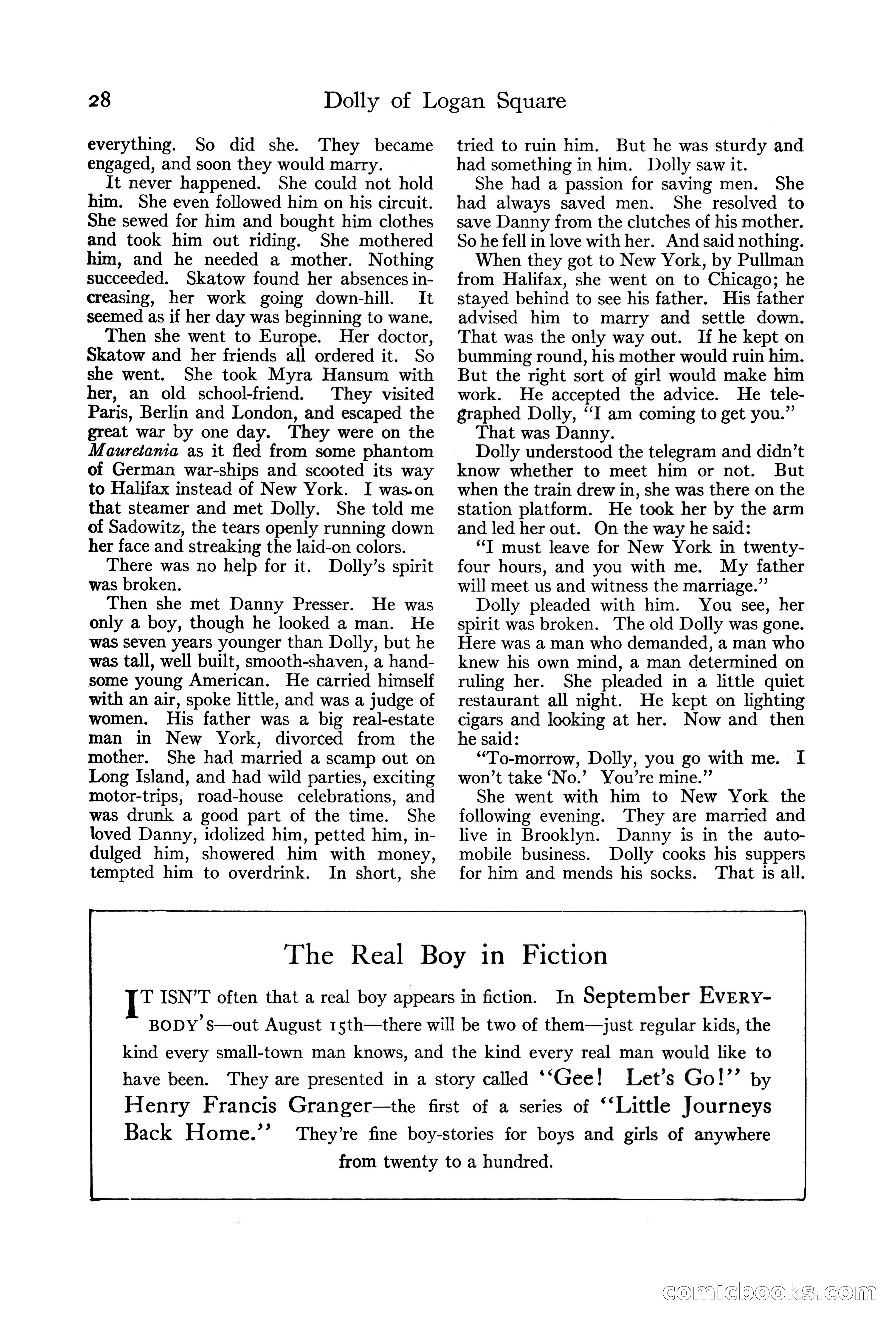 Everybody's Magazine, August 1922 — page 34 of 196