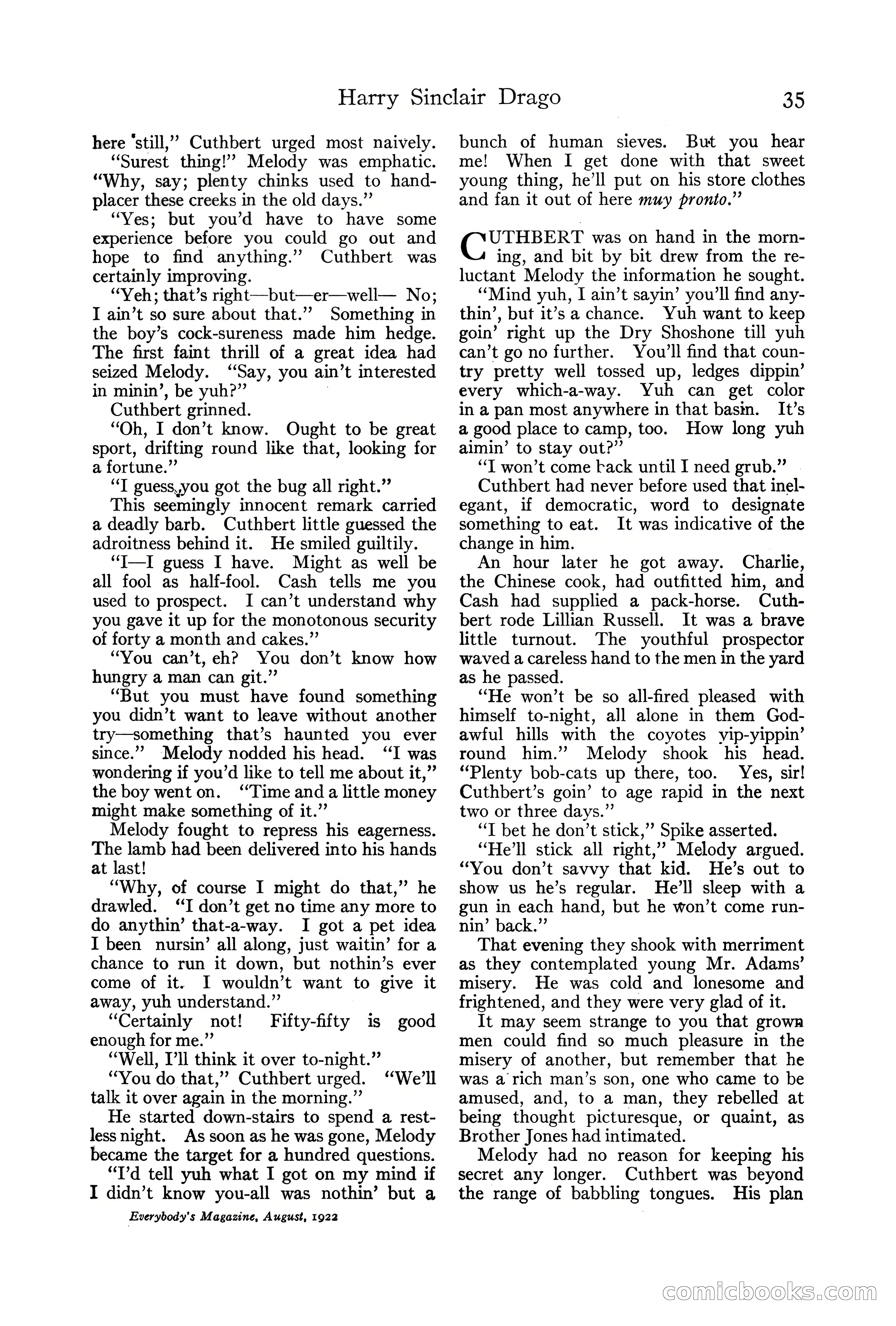 Everybody's Magazine, August 1922 — page 41 of 196