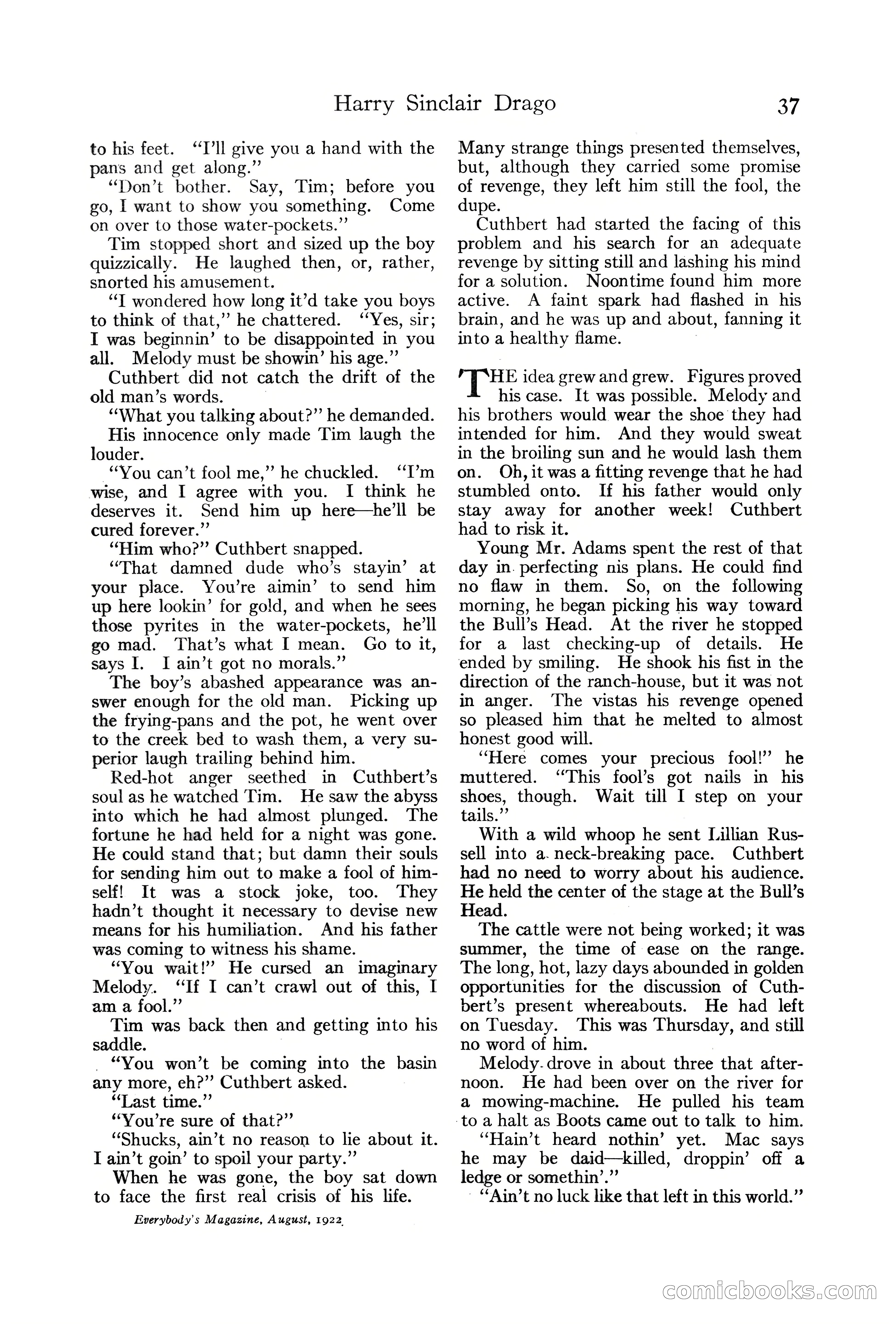 Everybody's Magazine, August 1922 — page 43 of 196
