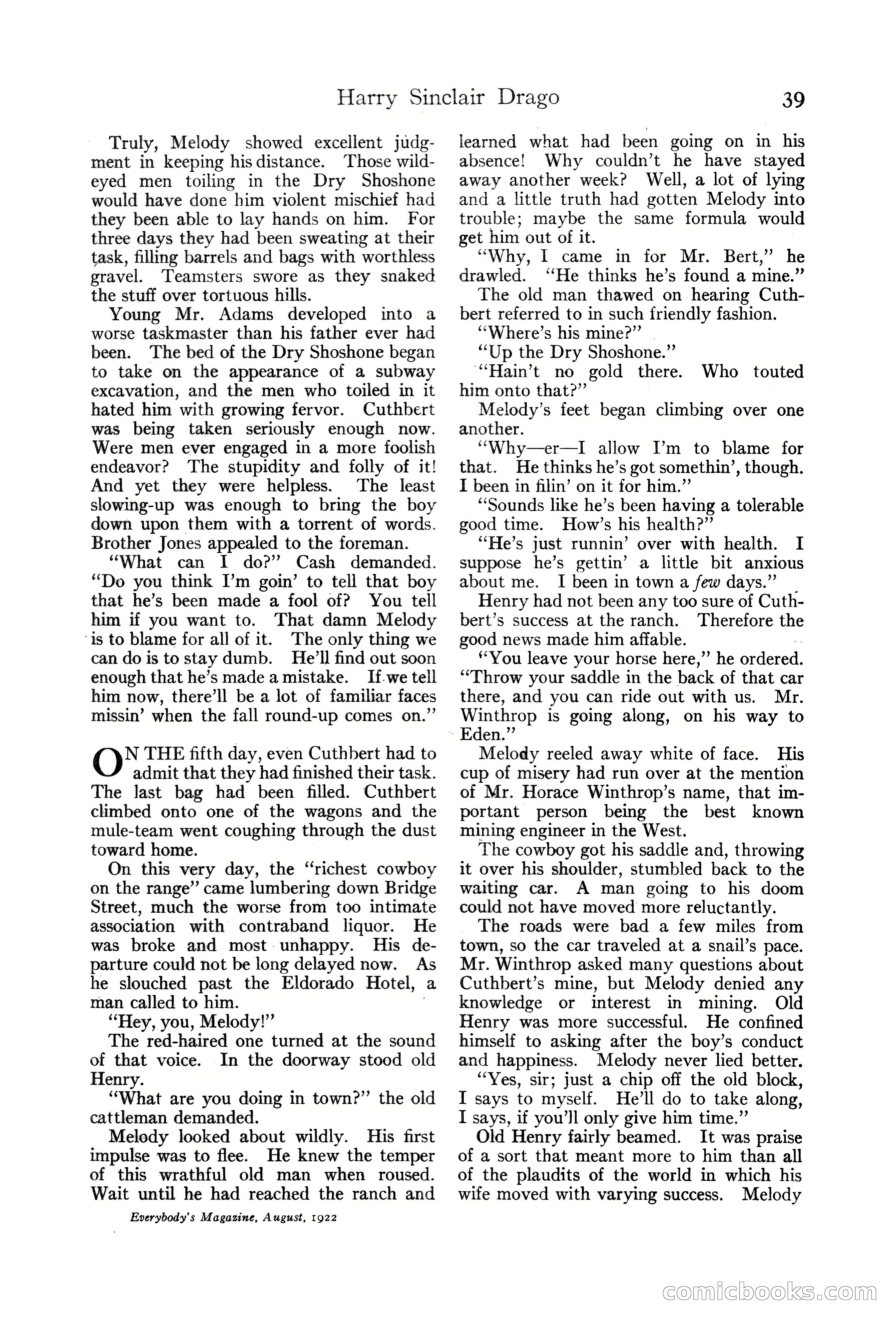 Everybody's Magazine, August 1922 — page 45 of 196