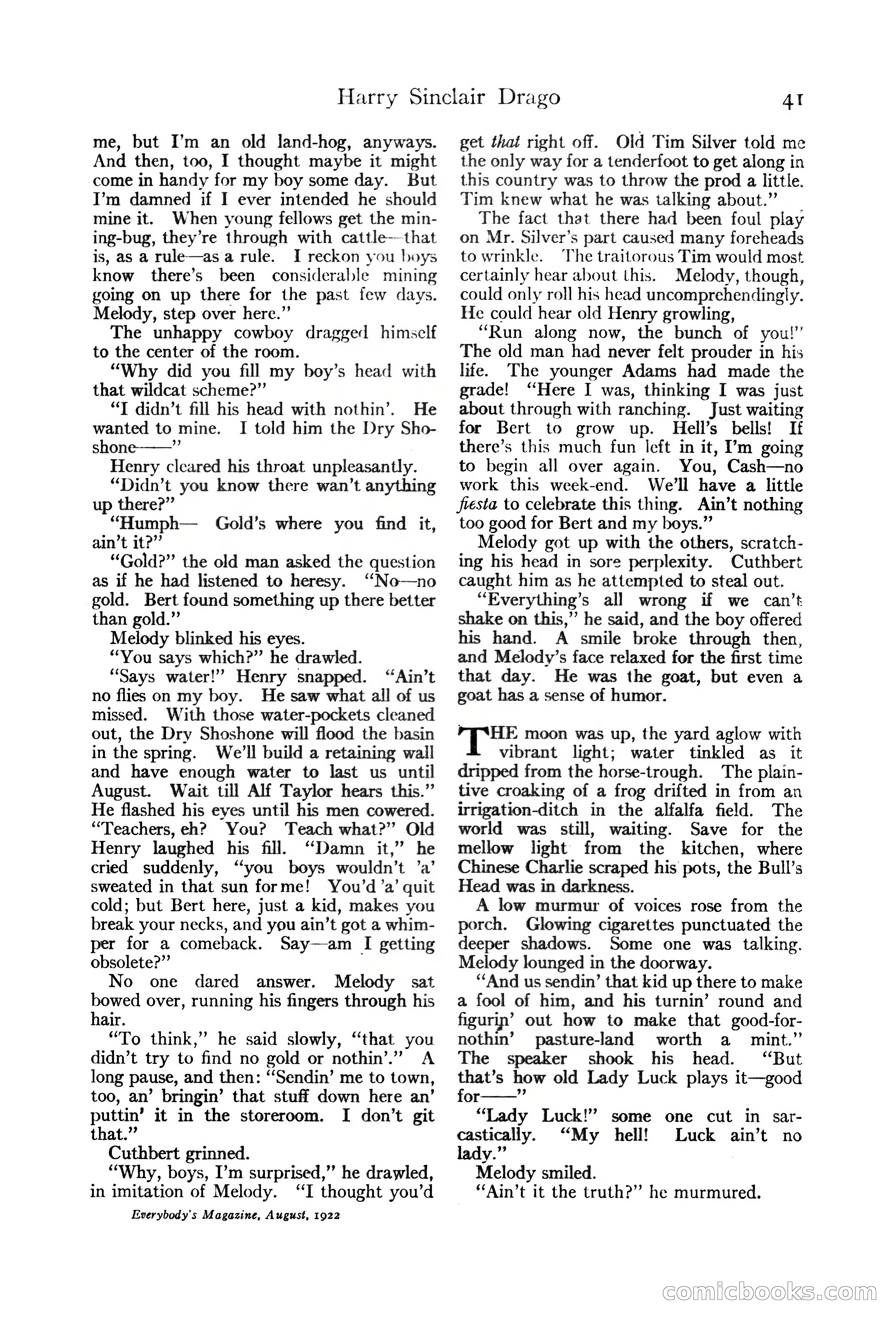 Everybody's Magazine, August 1922 — page 47 of 196
