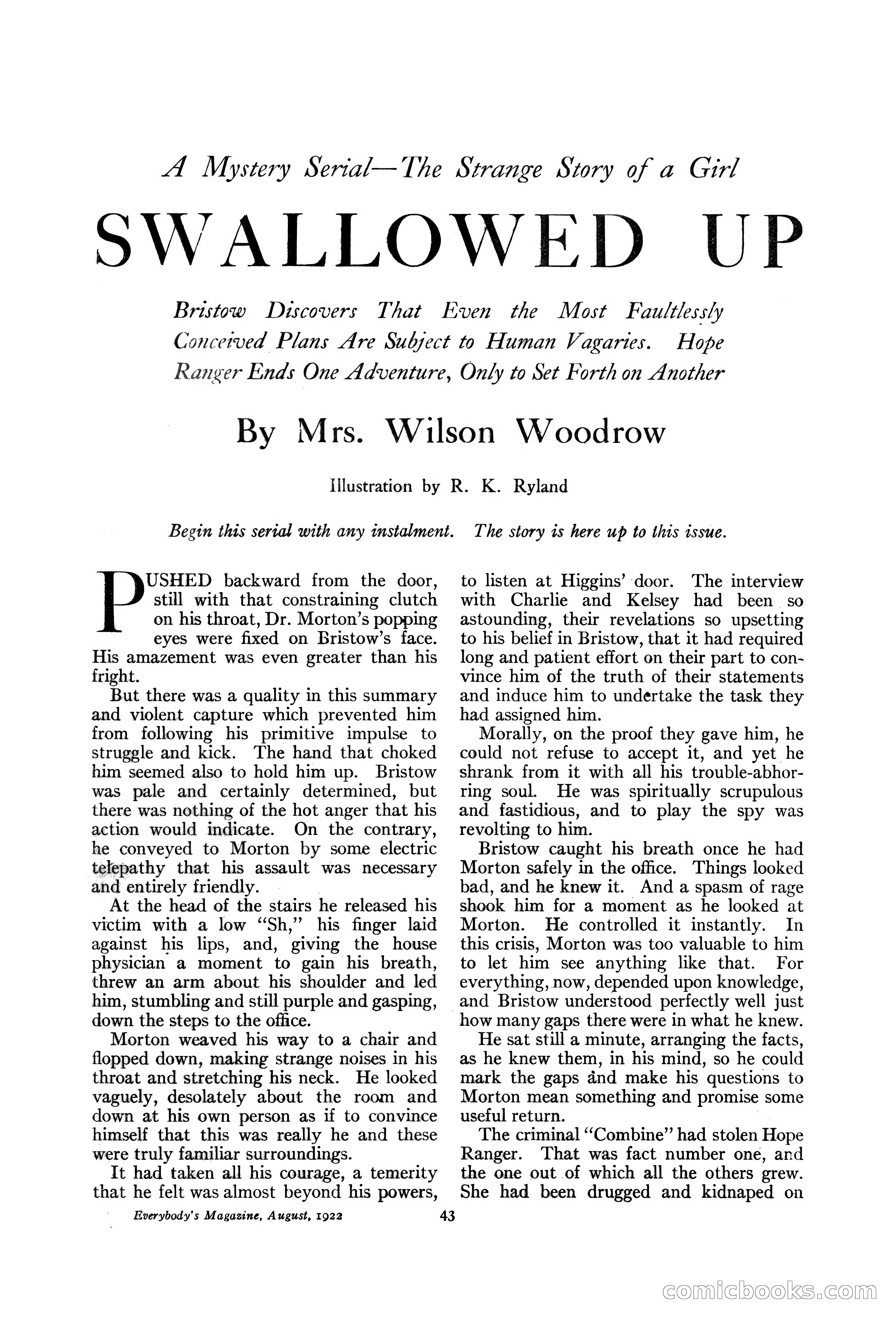 Everybody's Magazine, August 1922 — page 49 of 196