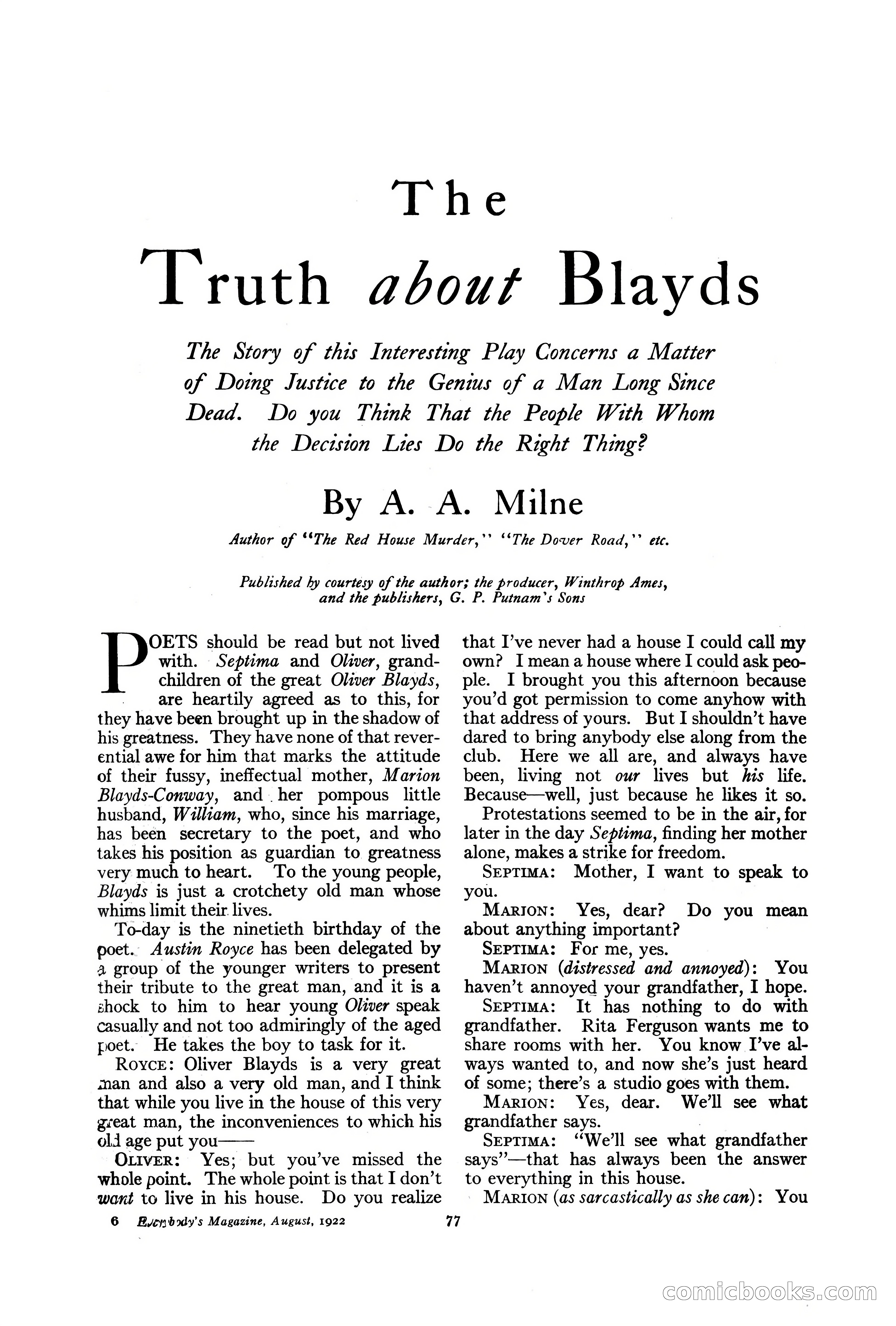 Everybody's Magazine, August 1922 — page 83 of 196