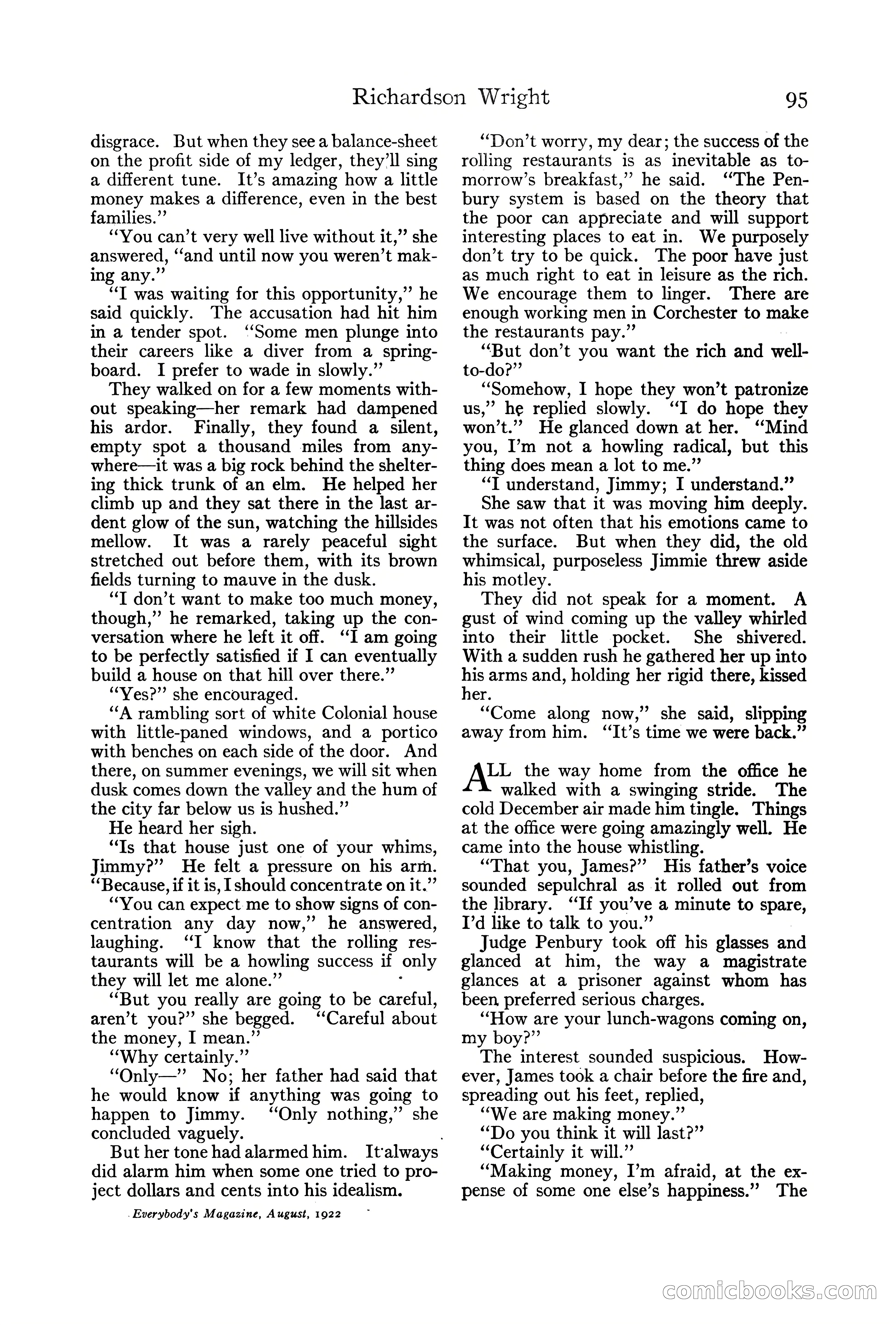 Everybody's Magazine, August 1922 — page 101 of 196