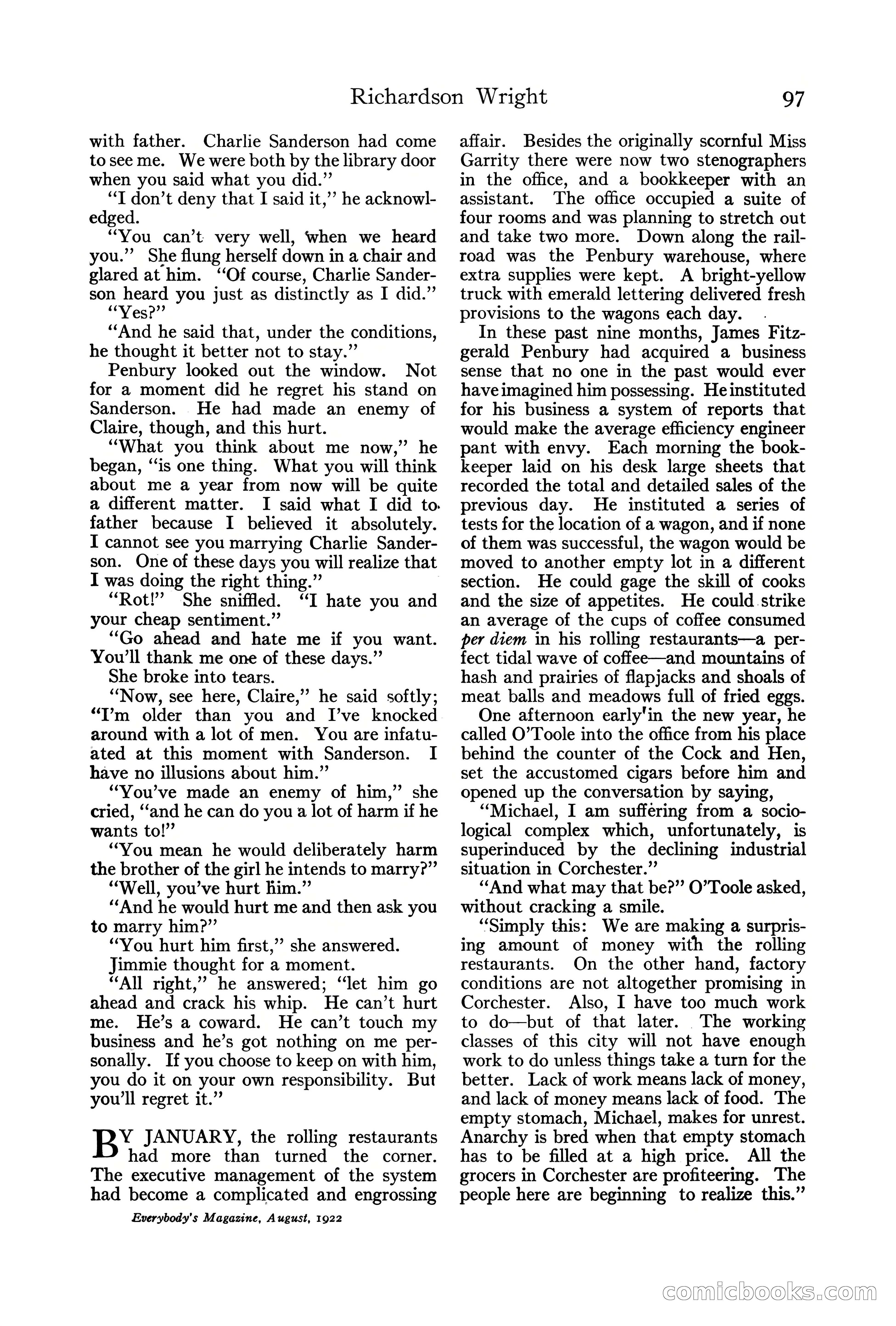 Everybody's Magazine, August 1922 — page 103 of 196