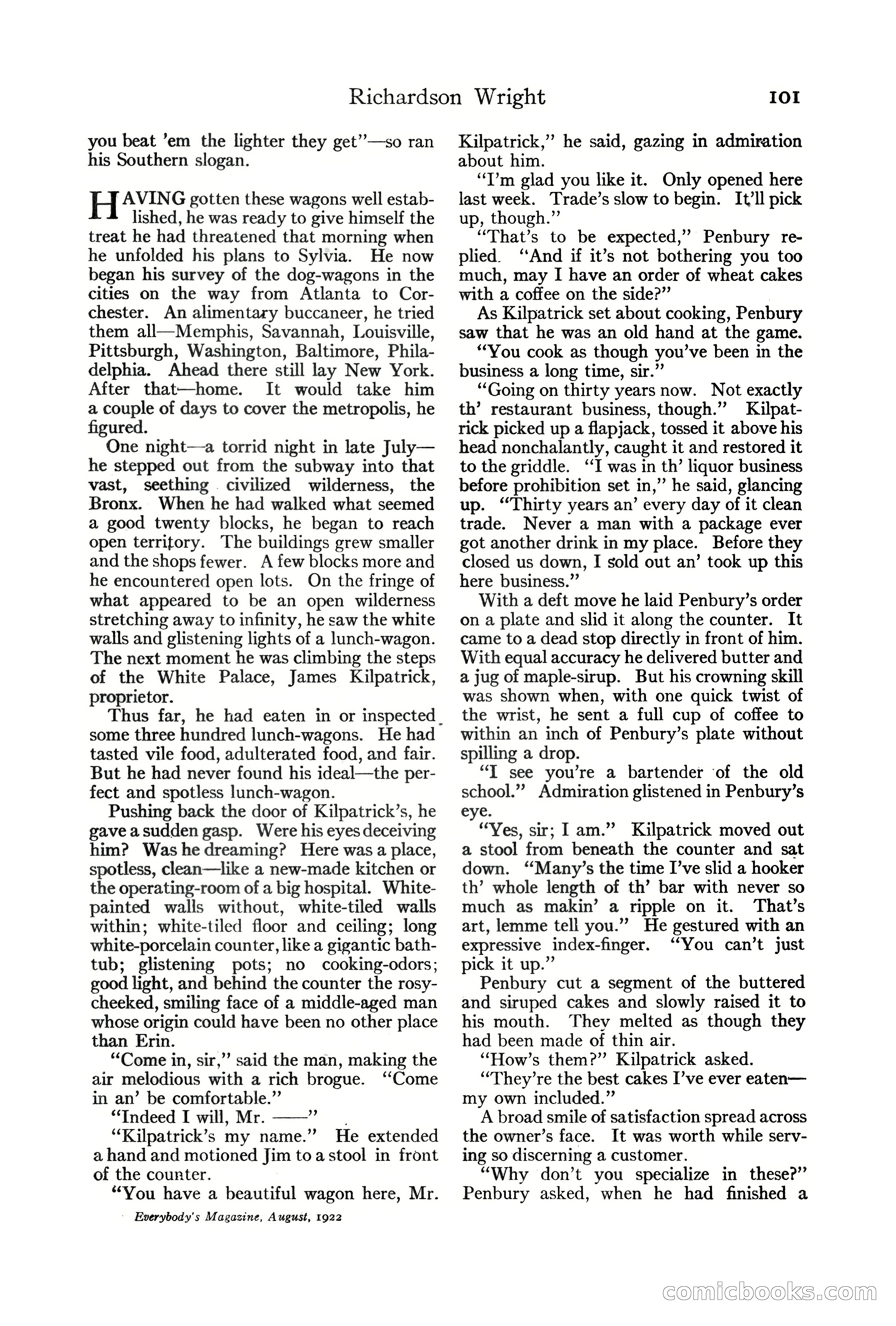 Everybody's Magazine, August 1922 — page 107 of 196