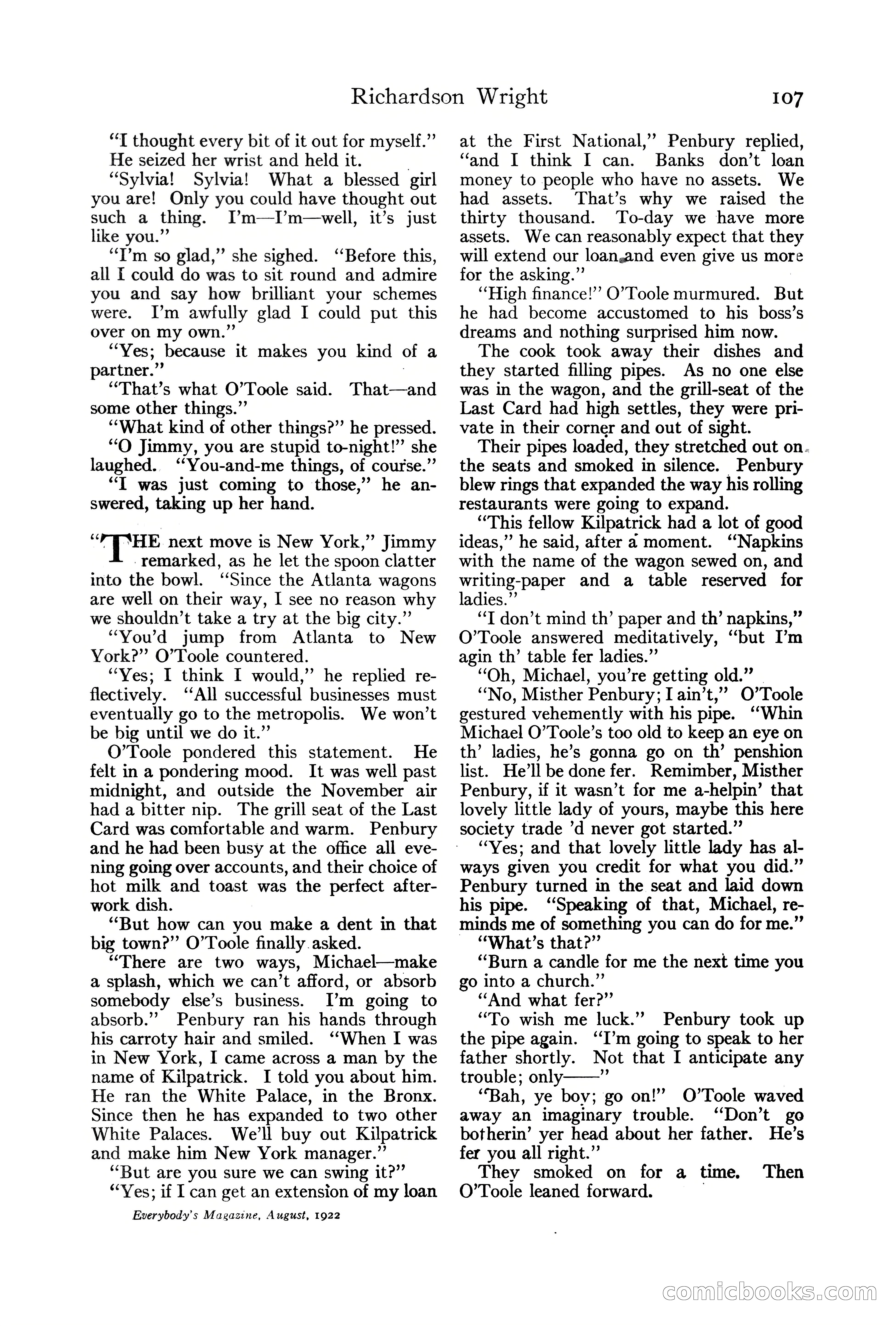 Everybody's Magazine, August 1922 — page 113 of 196