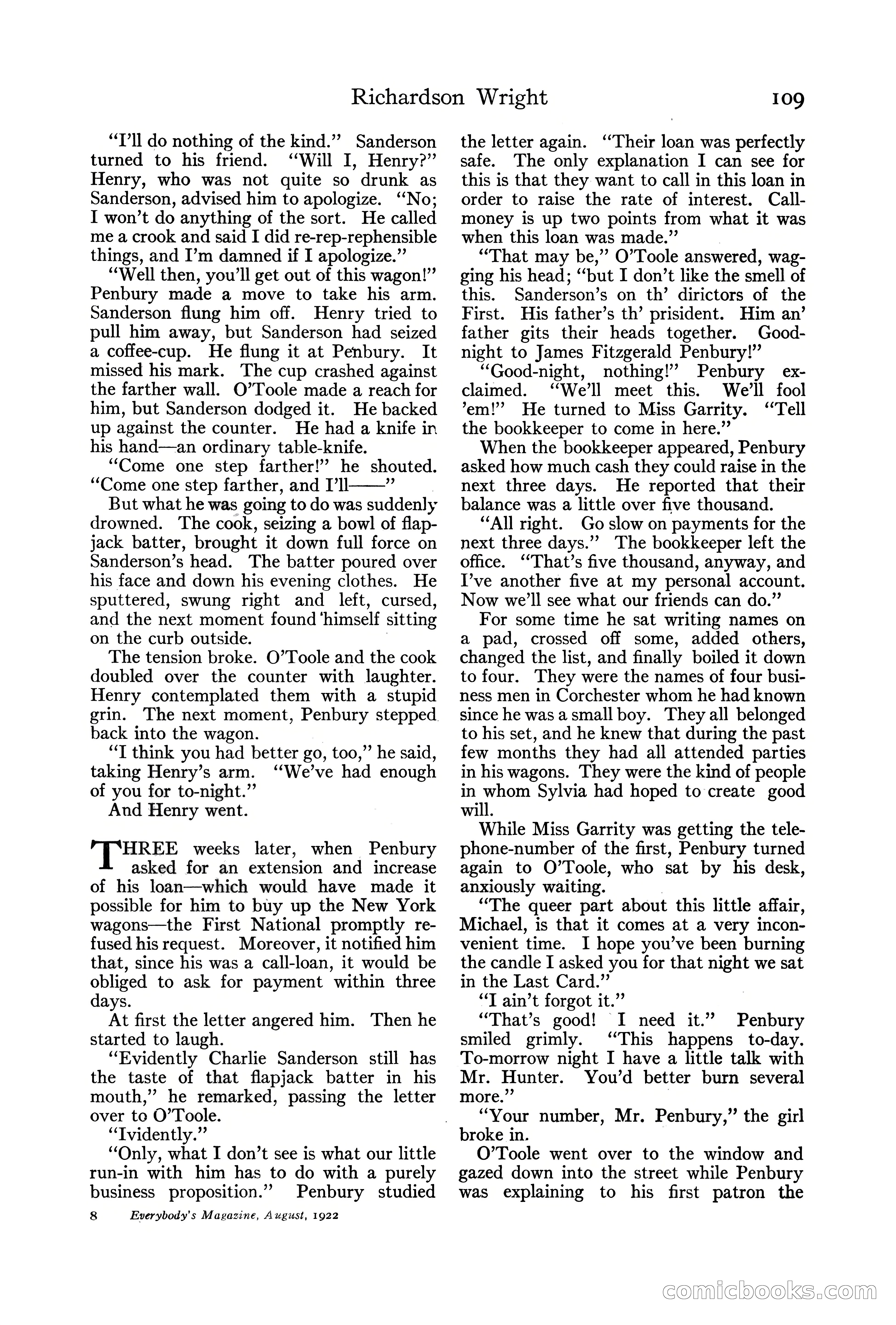 Everybody's Magazine, August 1922 — page 115 of 196