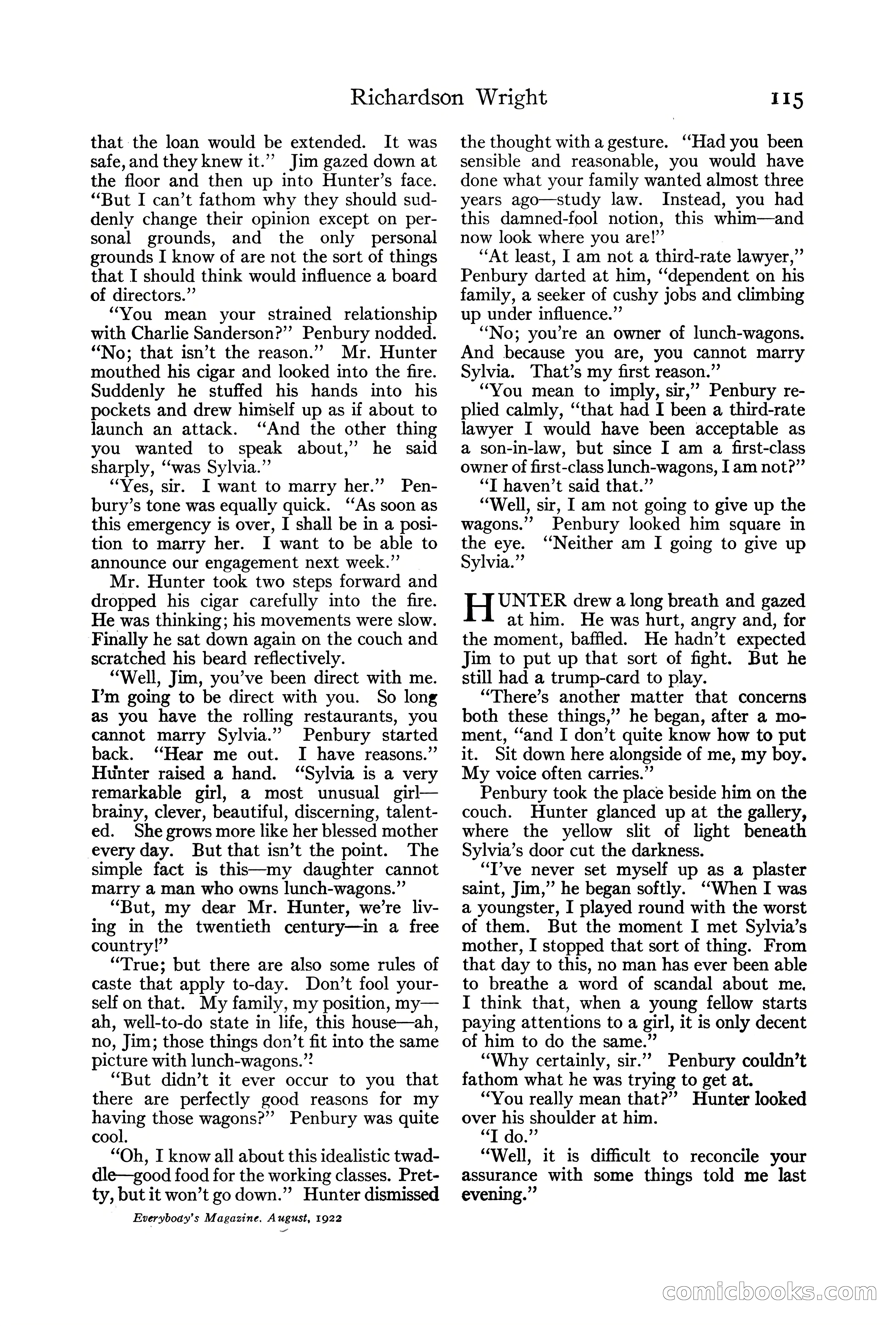 Everybody's Magazine, August 1922 — page 121 of 196