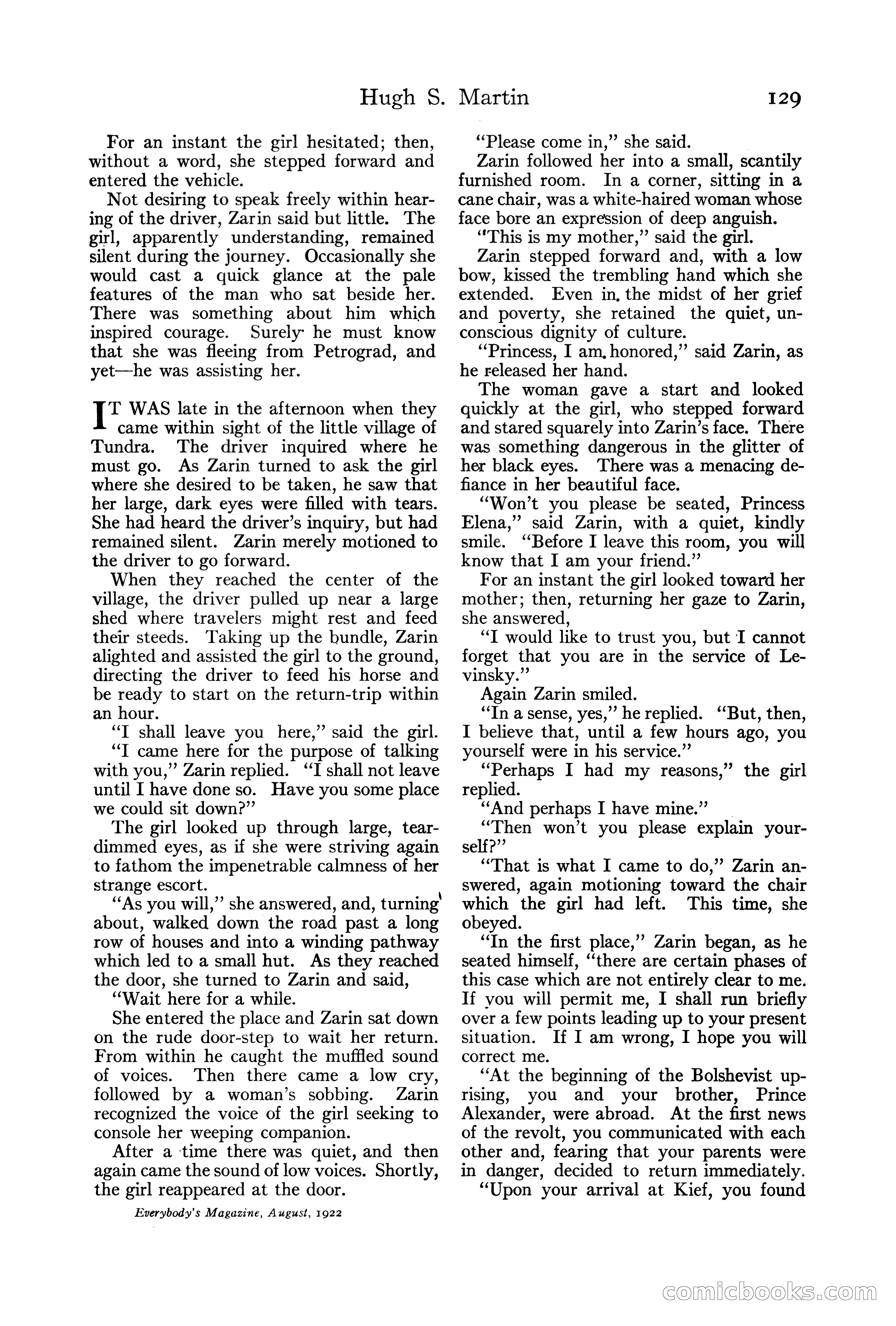 Everybody's Magazine, August 1922 — page 135 of 196