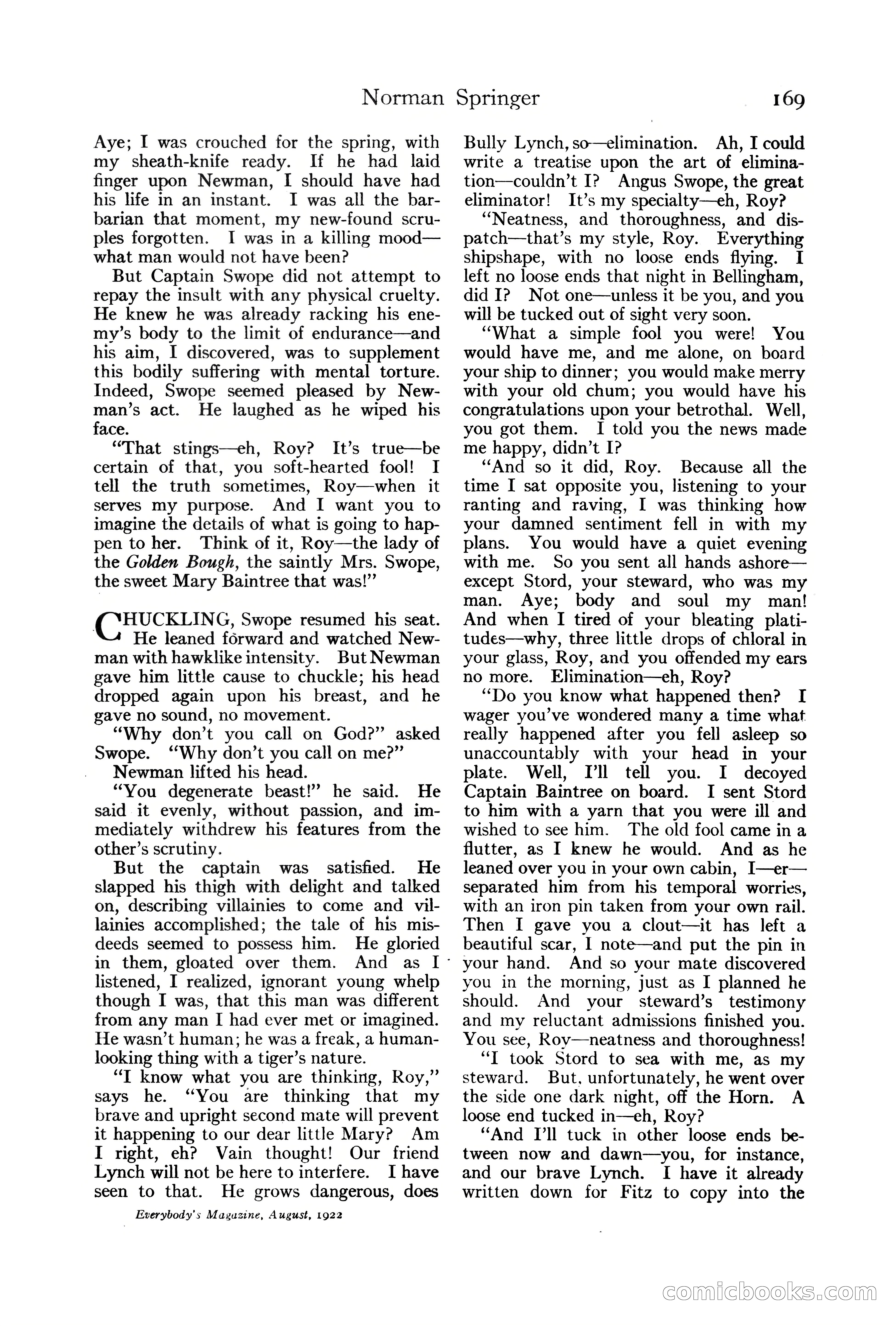 Everybody's Magazine, August 1922 — page 175 of 196