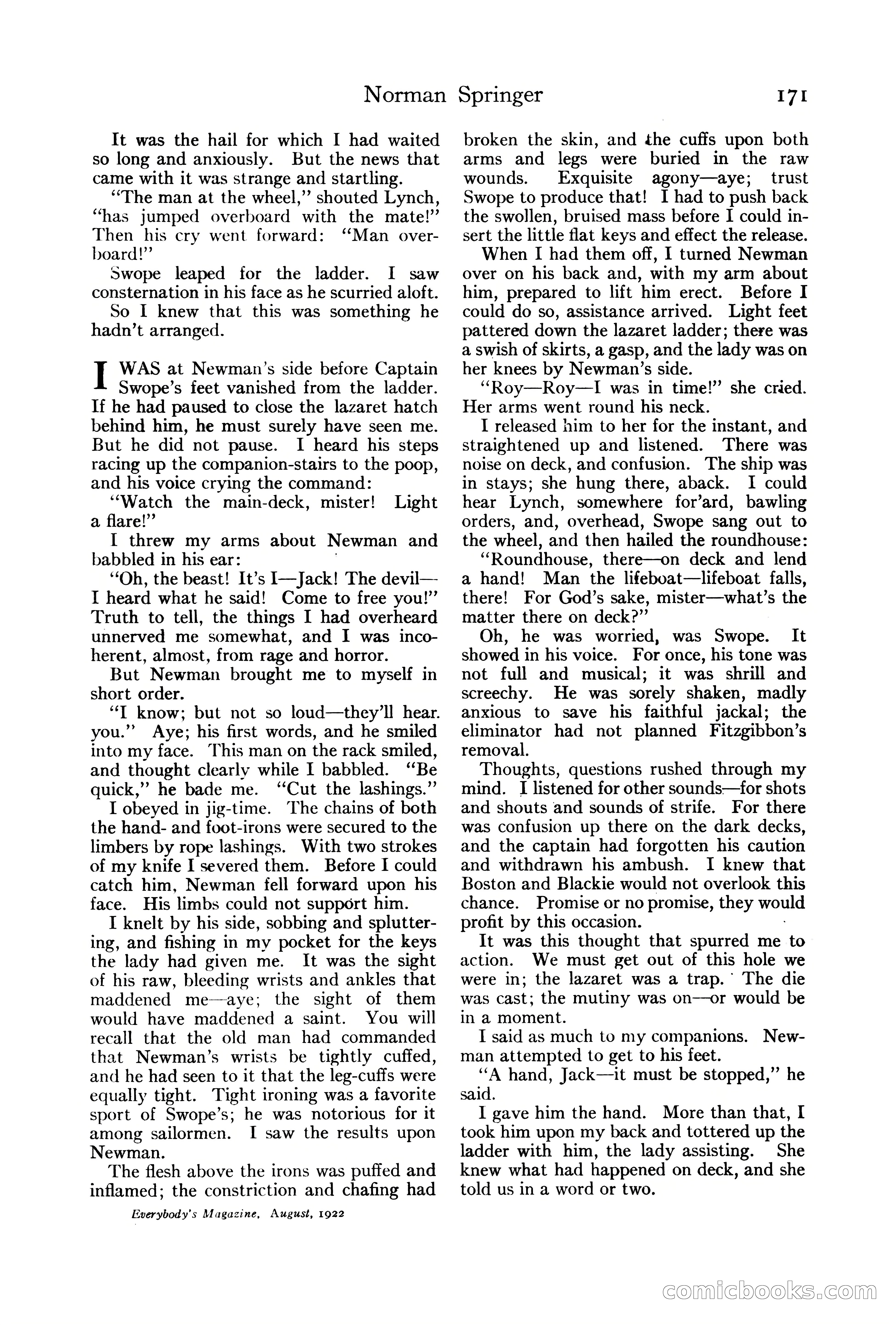Everybody's Magazine, August 1922 — page 177 of 196