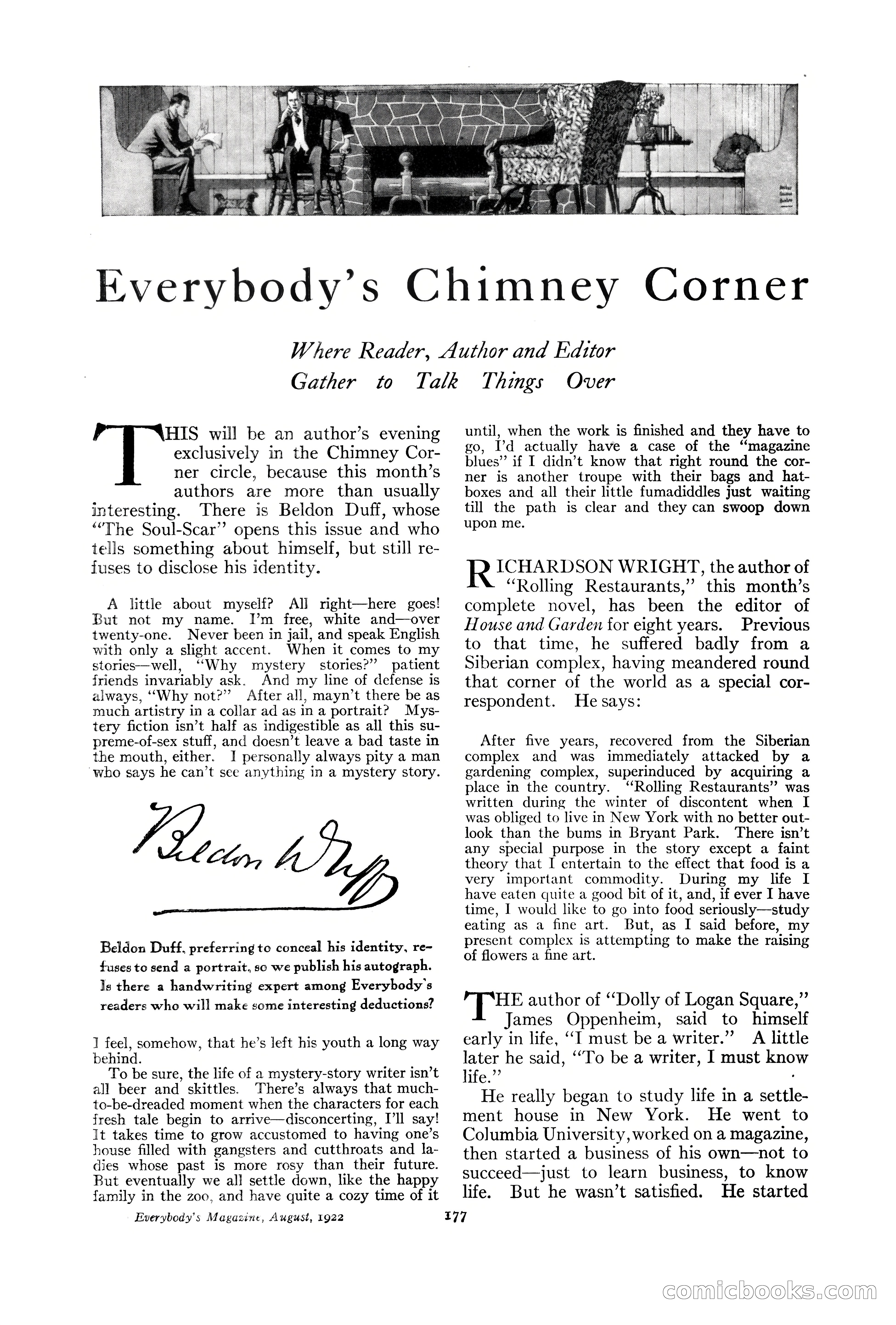 Everybody's Magazine, August 1922 — page 183 of 196