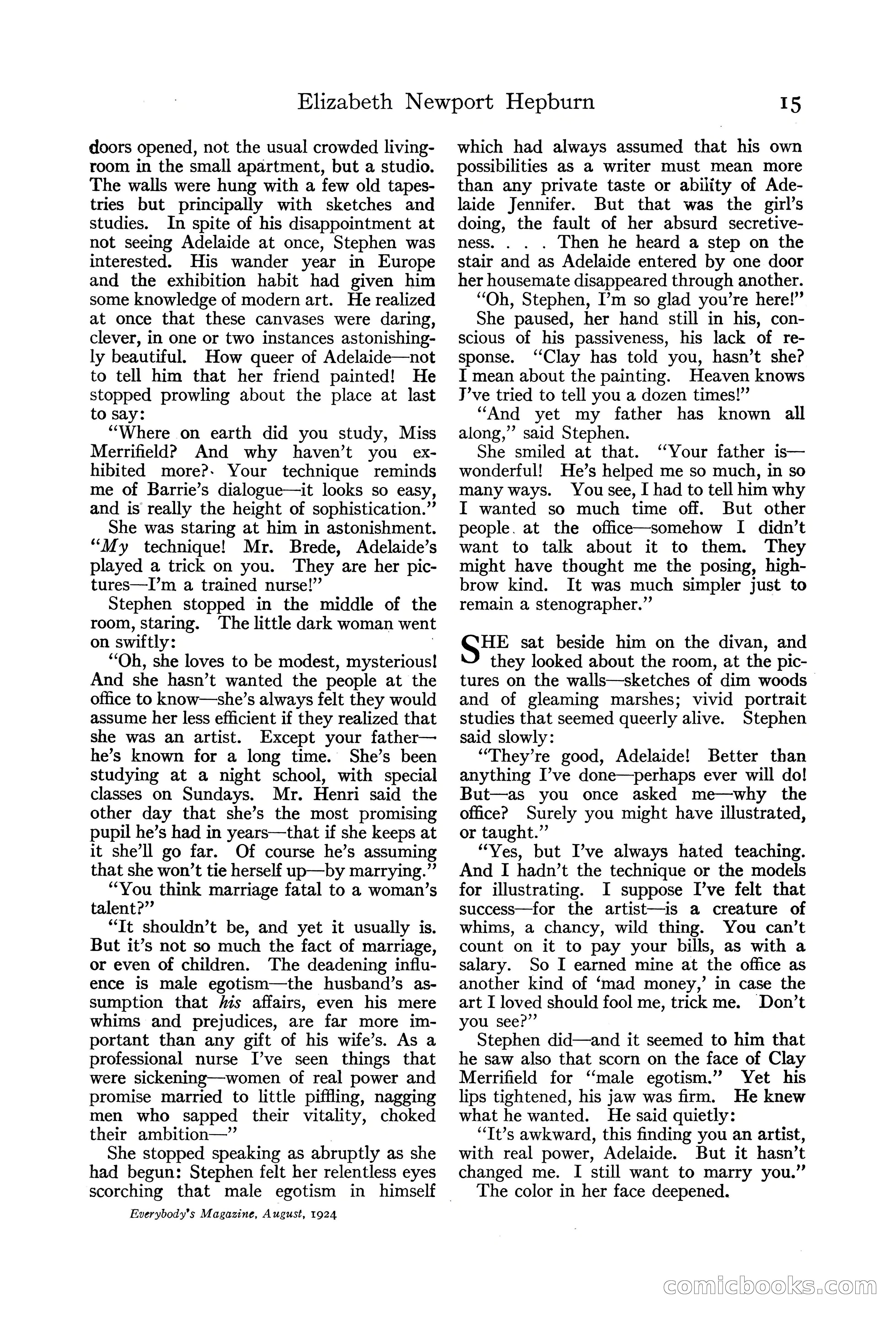 Everybody's Magazine, August 1924 — page 17 of 204