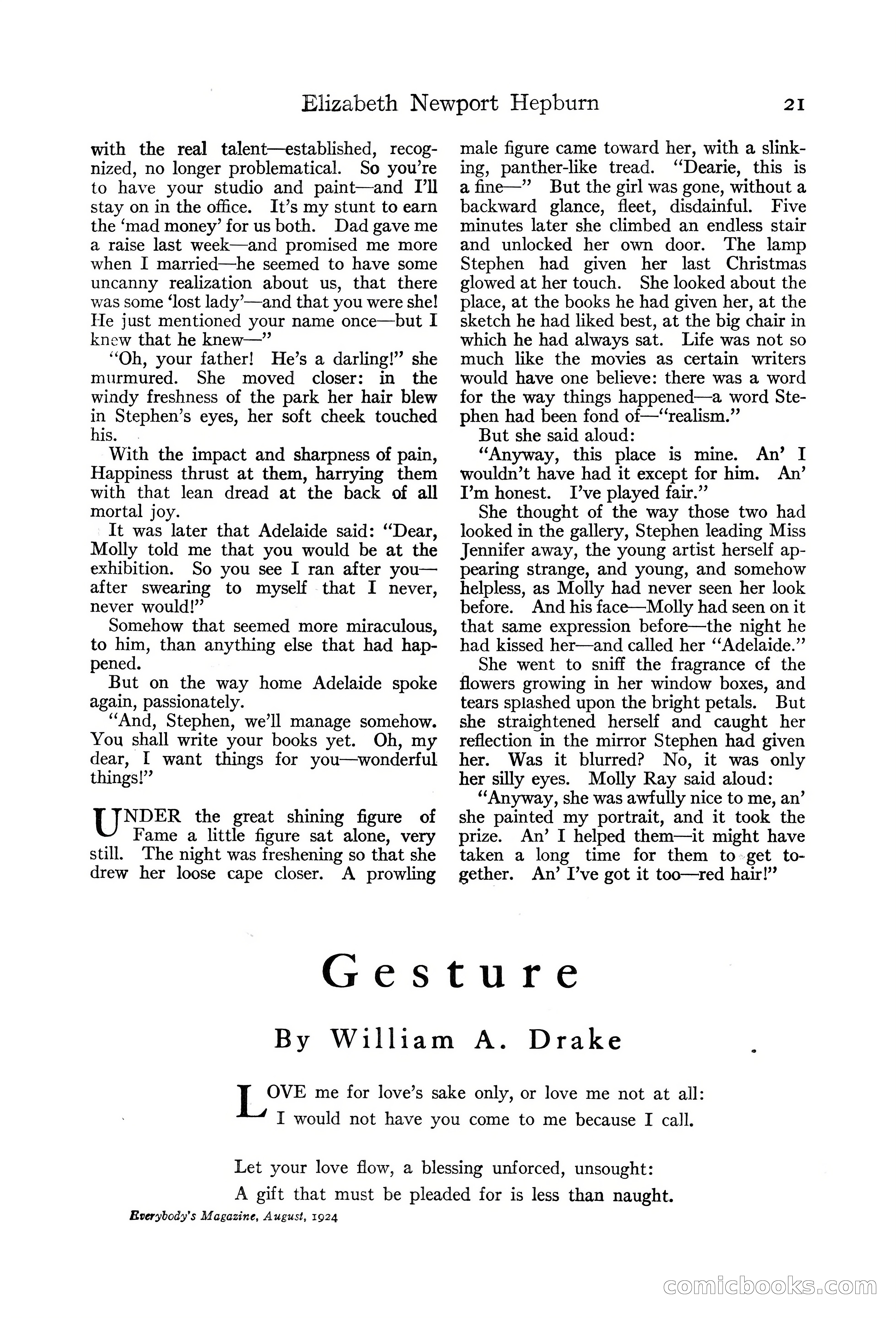Everybody's Magazine, August 1924 — page 23 of 204