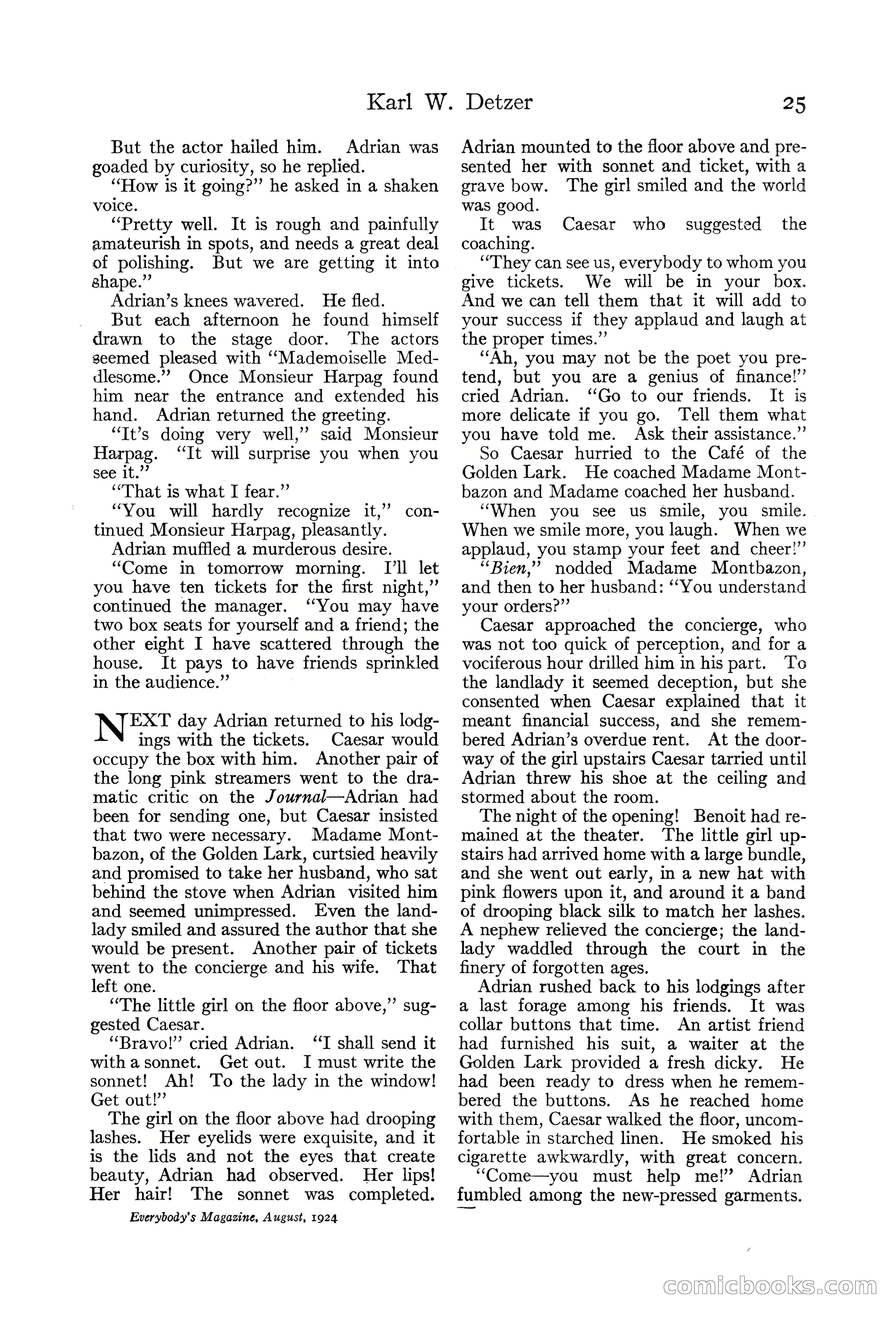 Everybody's Magazine, August 1924 — page 27 of 204