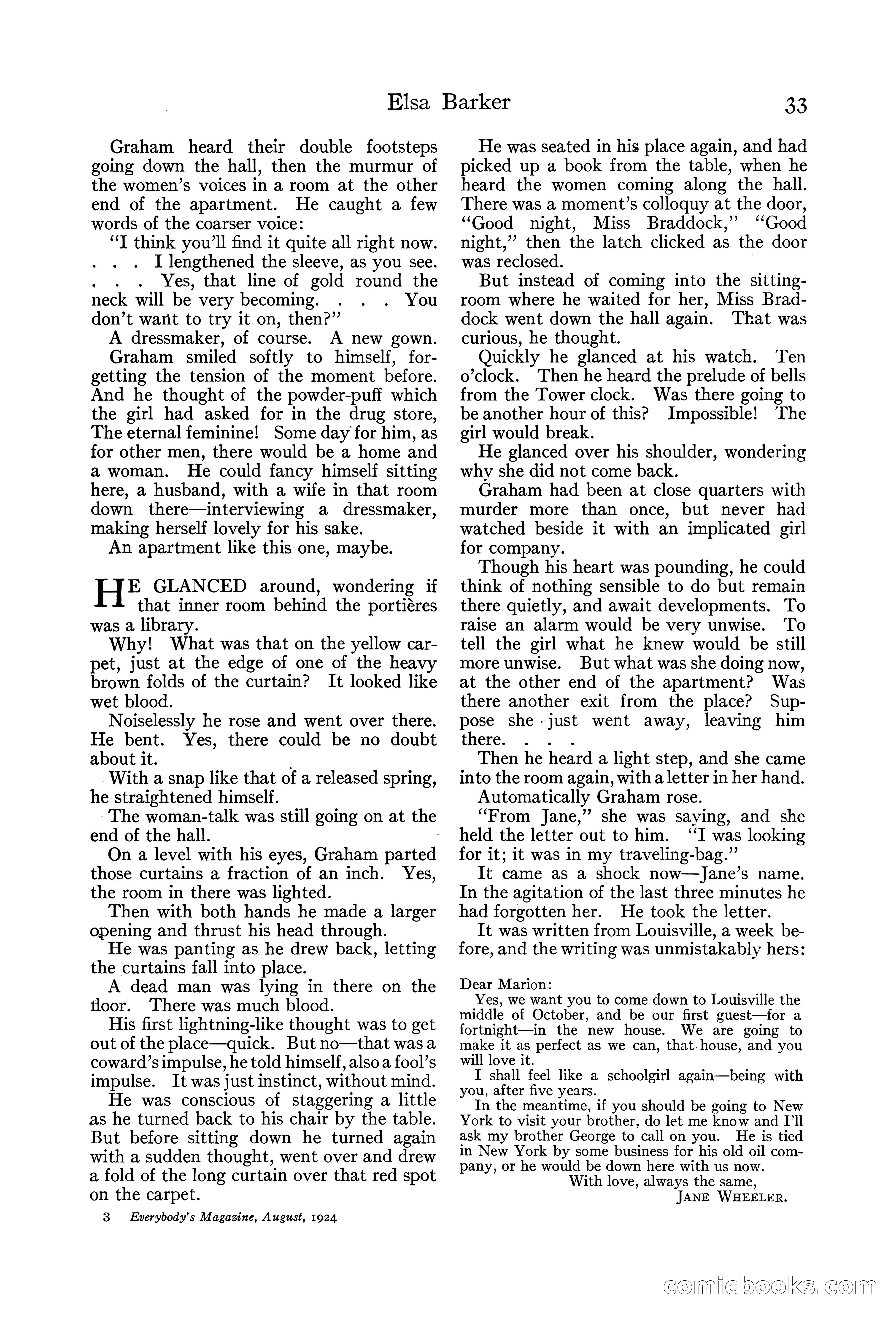 Everybody's Magazine, August 1924 — page 35 of 204