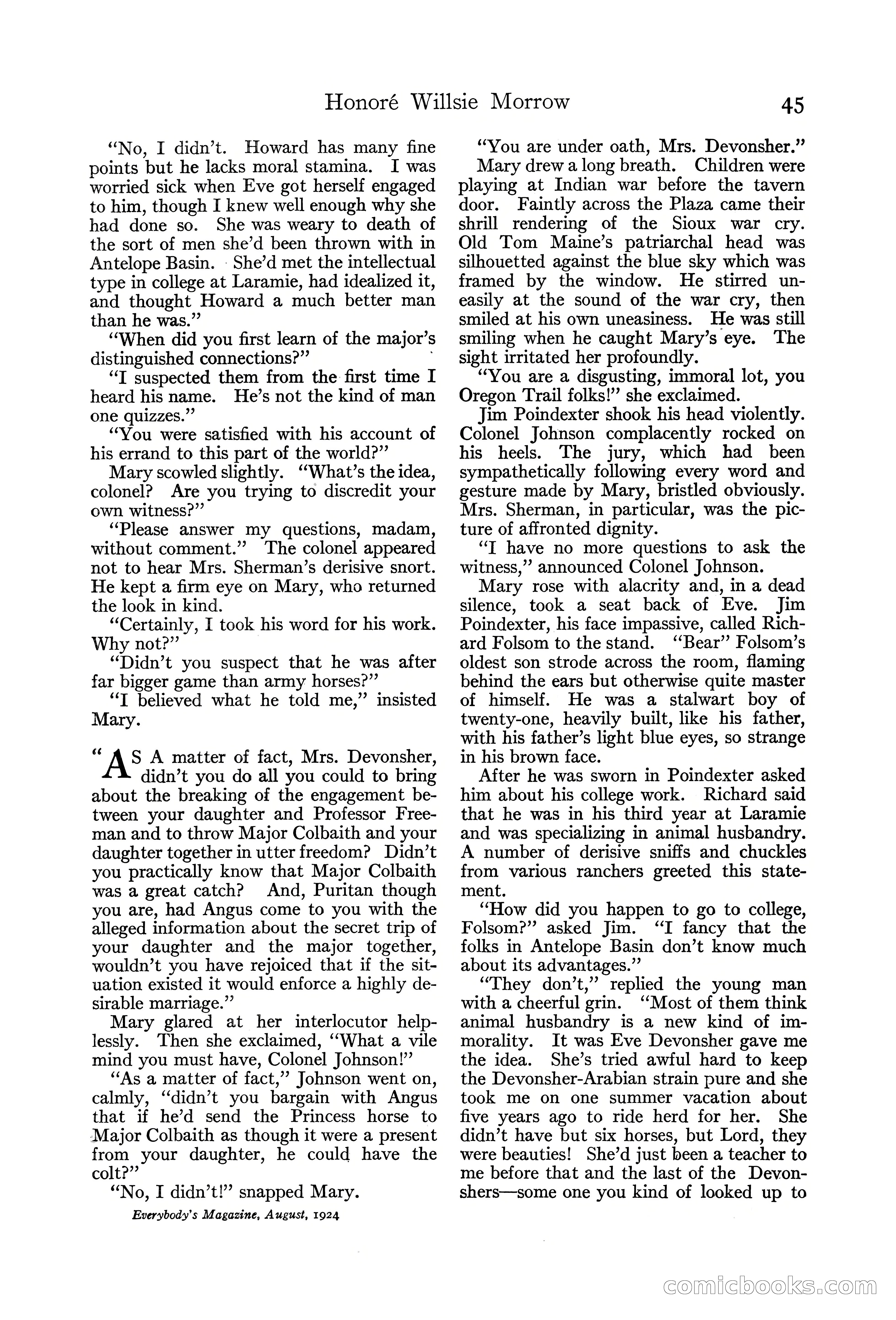 Everybody's Magazine, August 1924 — page 47 of 204