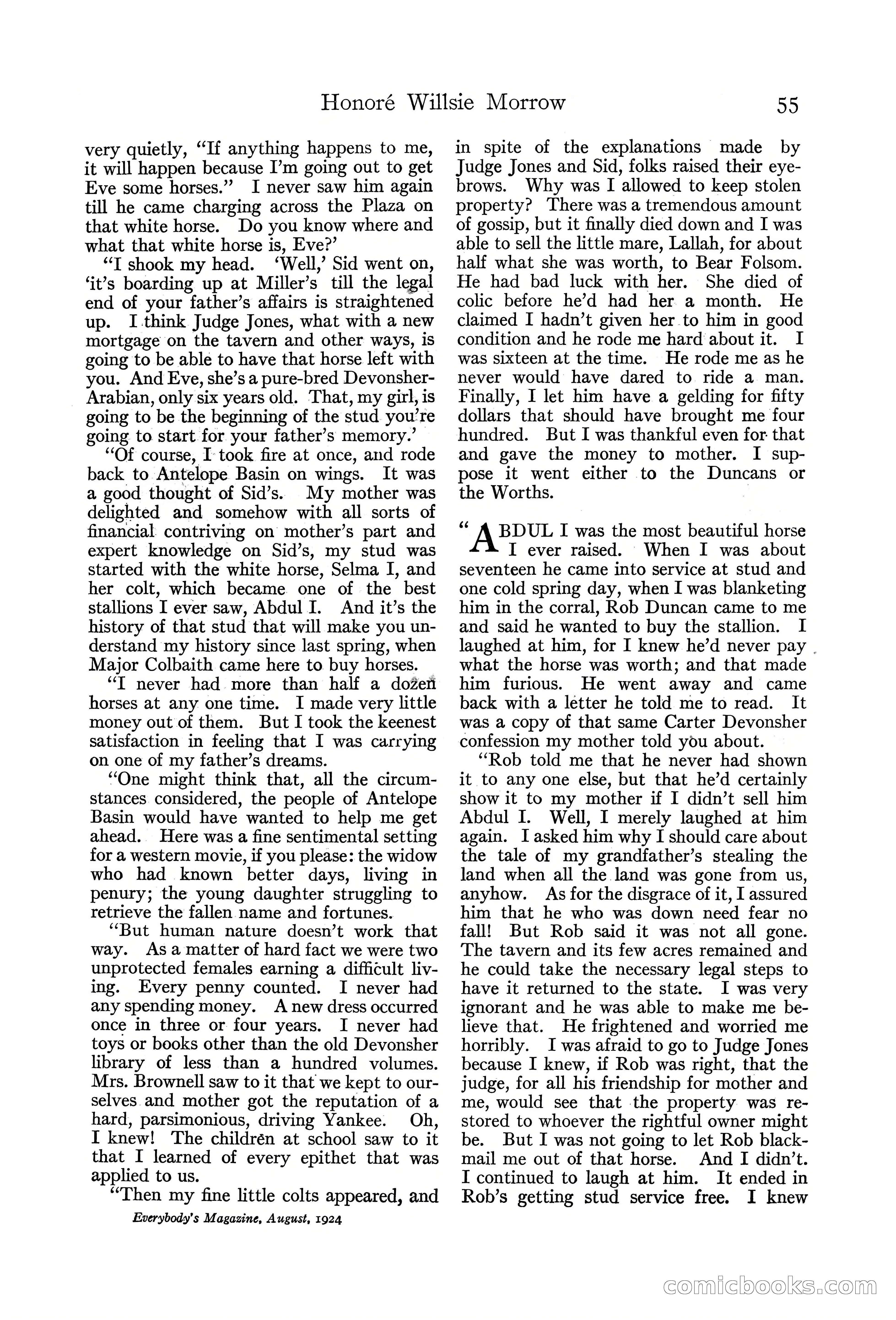 Everybody's Magazine, August 1924 — page 57 of 204