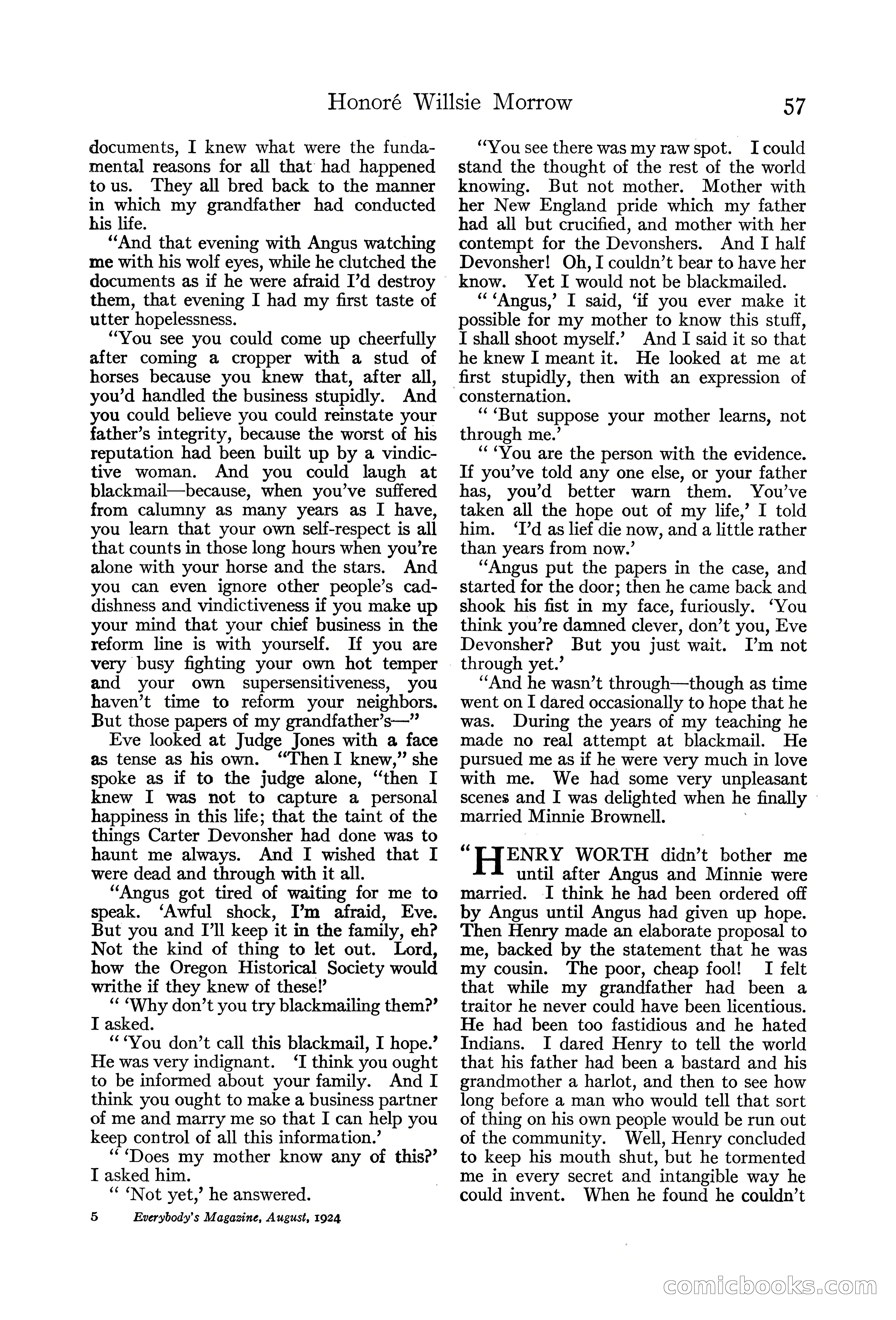 Everybody's Magazine, August 1924 — page 59 of 204