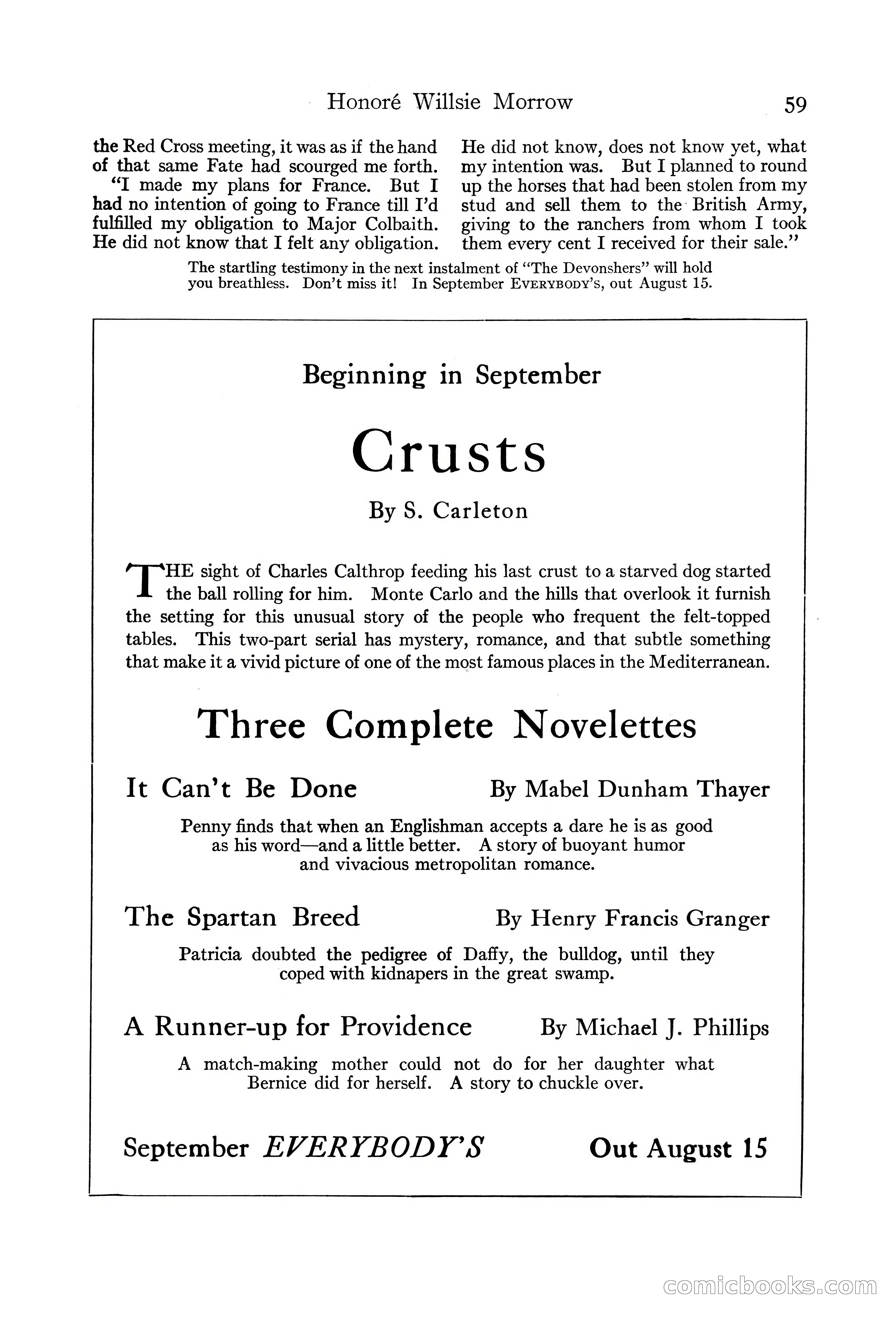 Everybody's Magazine, August 1924 — page 61 of 204