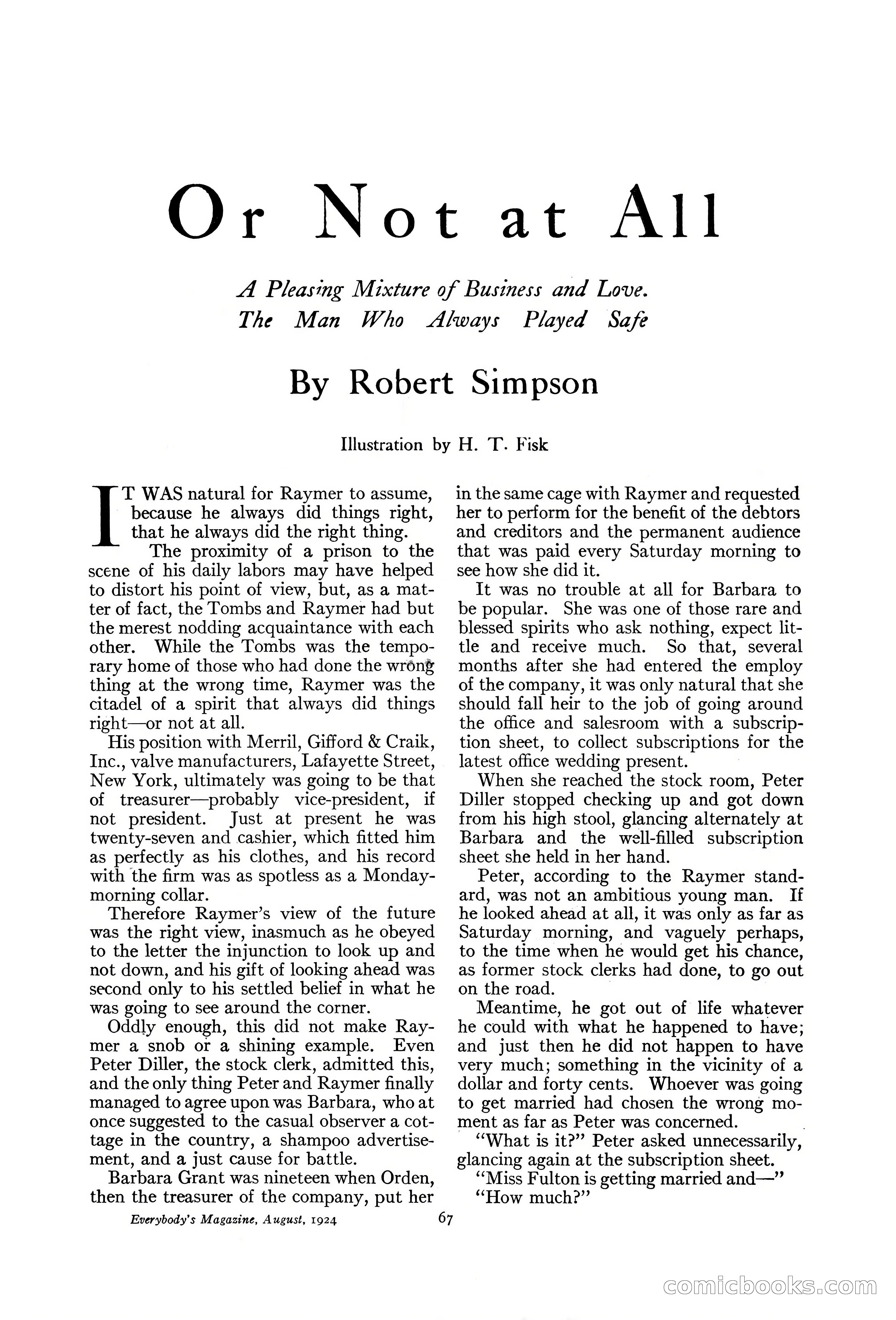 Everybody's Magazine, August 1924 — page 69 of 204