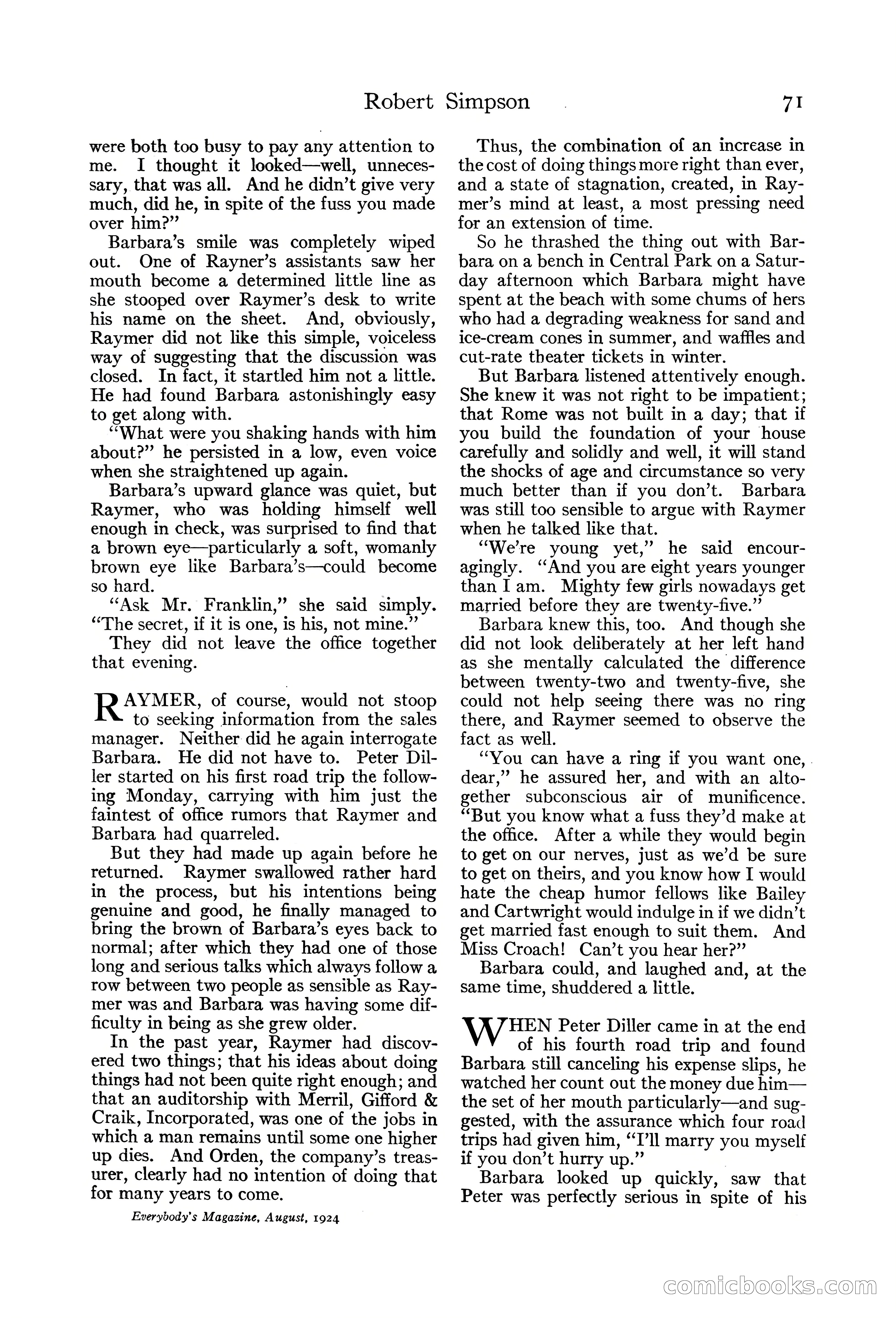 Everybody's Magazine, August 1924 — page 73 of 204