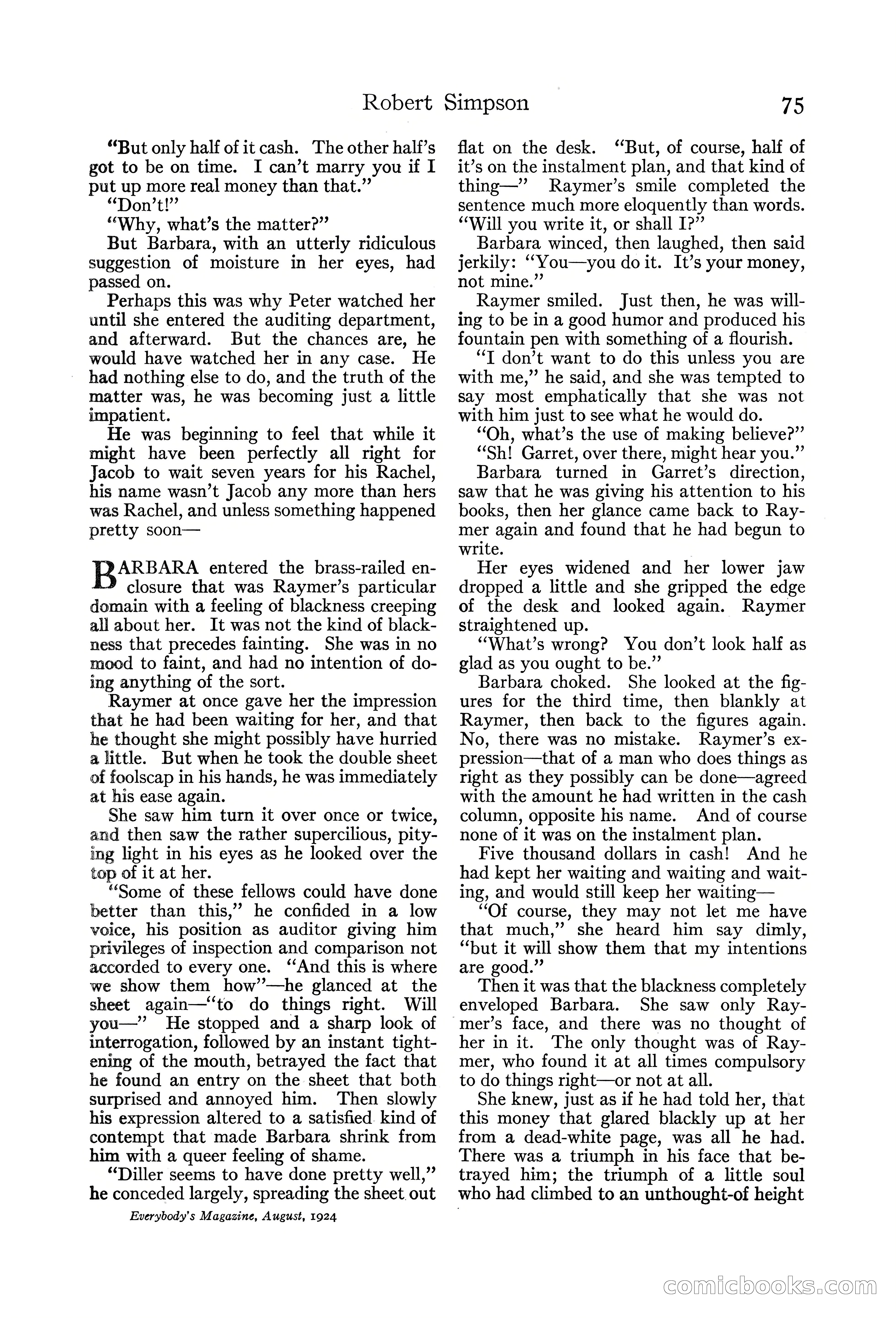 Everybody's Magazine, August 1924 — page 77 of 204
