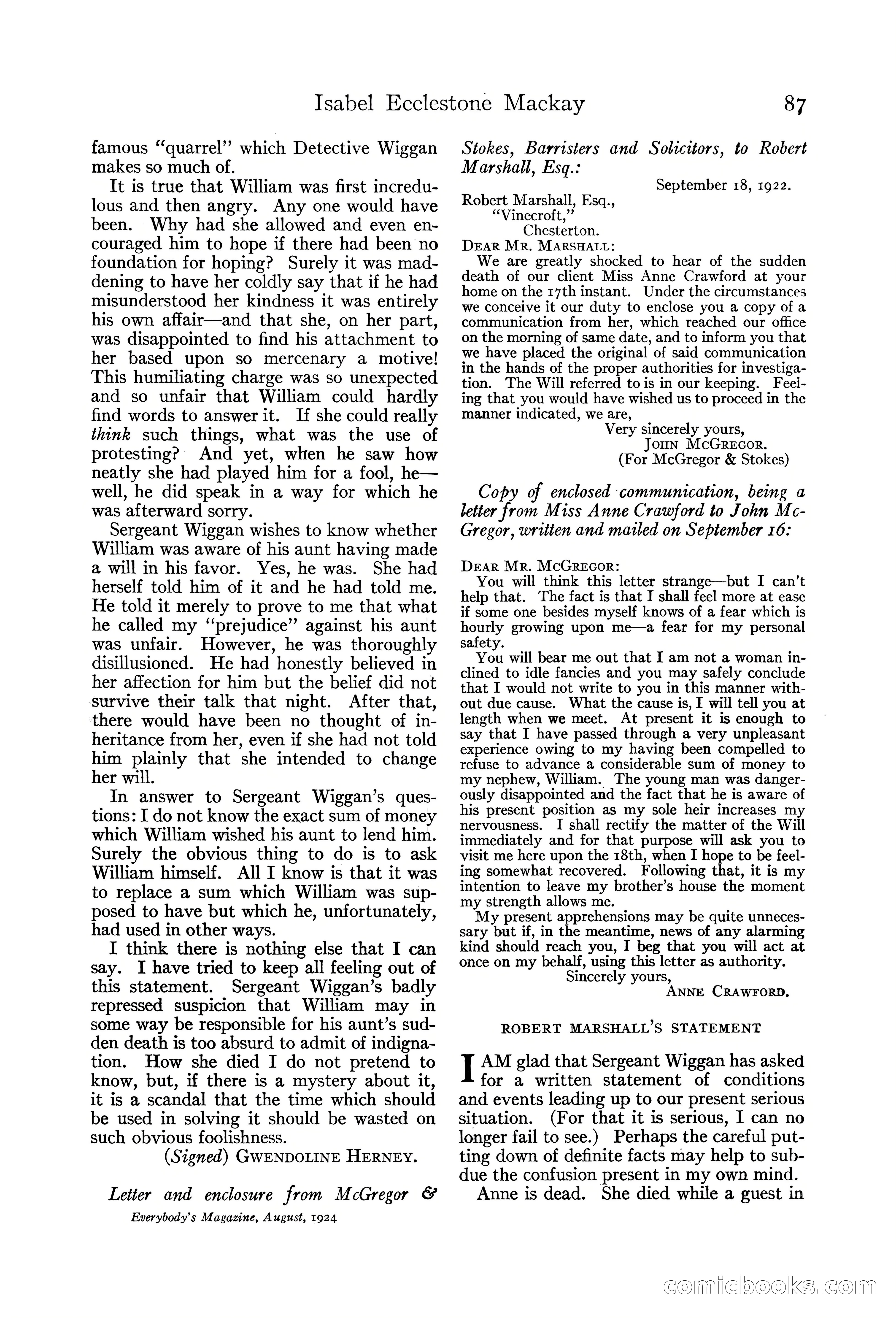 Everybody's Magazine, August 1924 — page 89 of 204