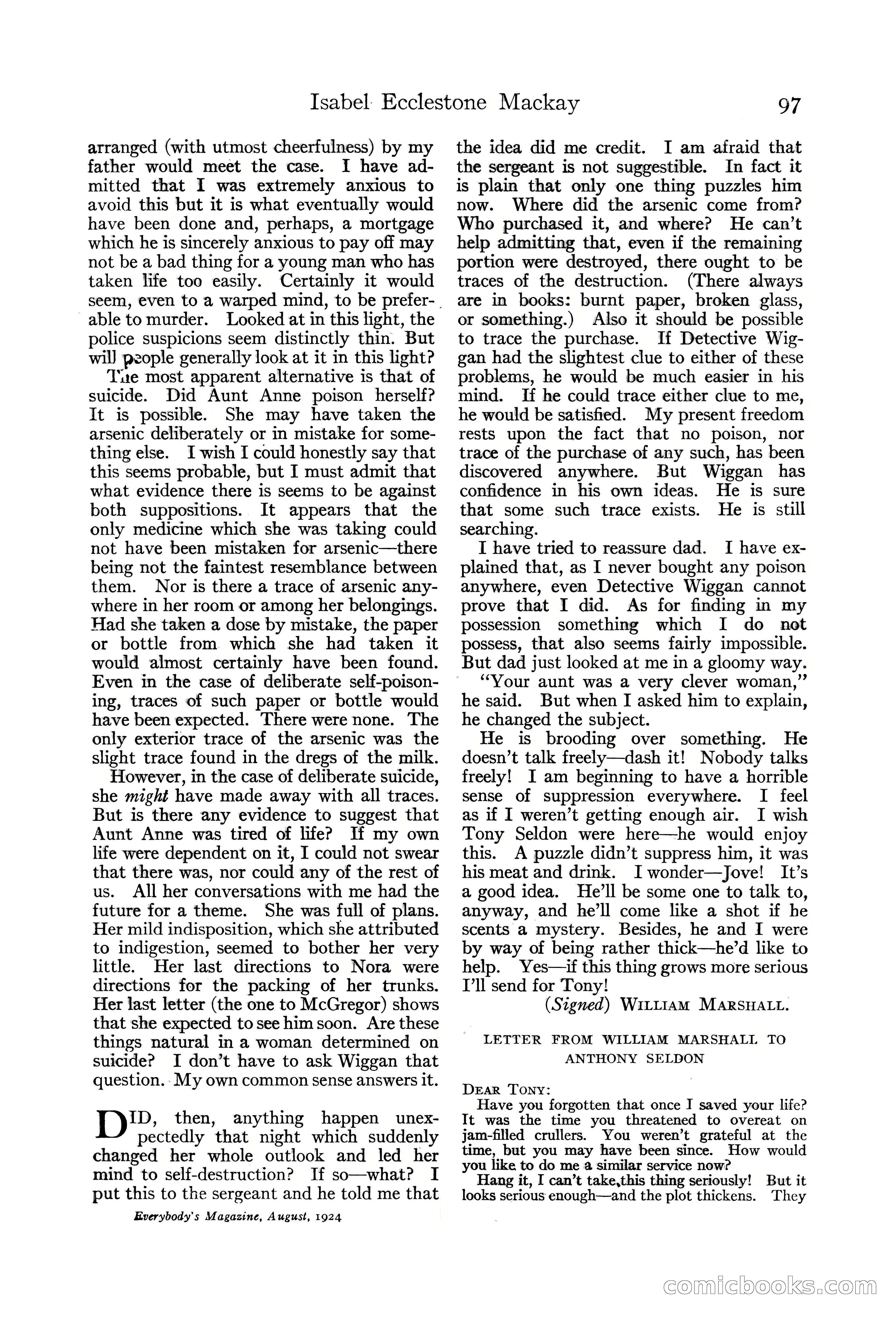 Everybody's Magazine, August 1924 — page 99 of 204