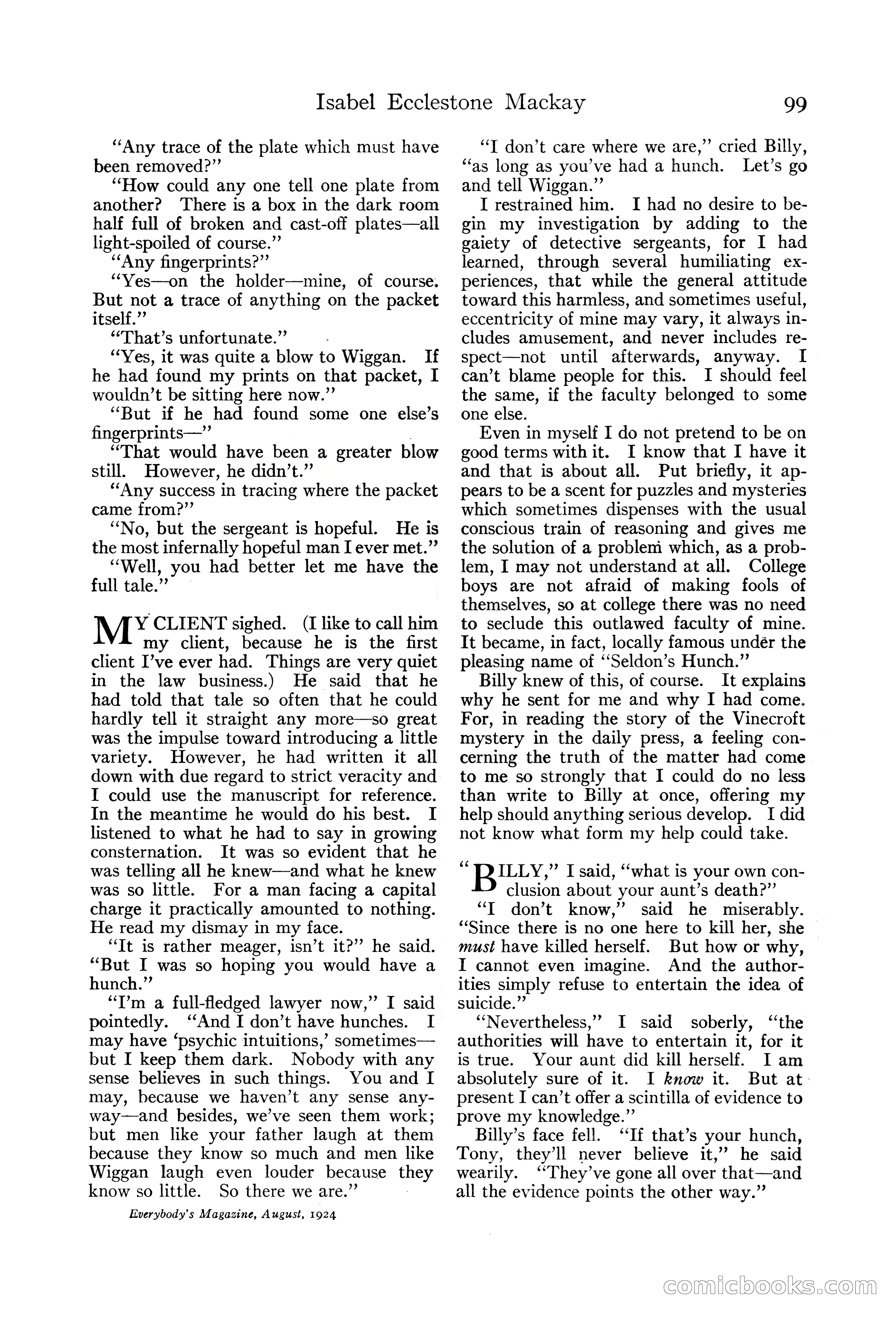 Everybody's Magazine, August 1924 — page 101 of 204