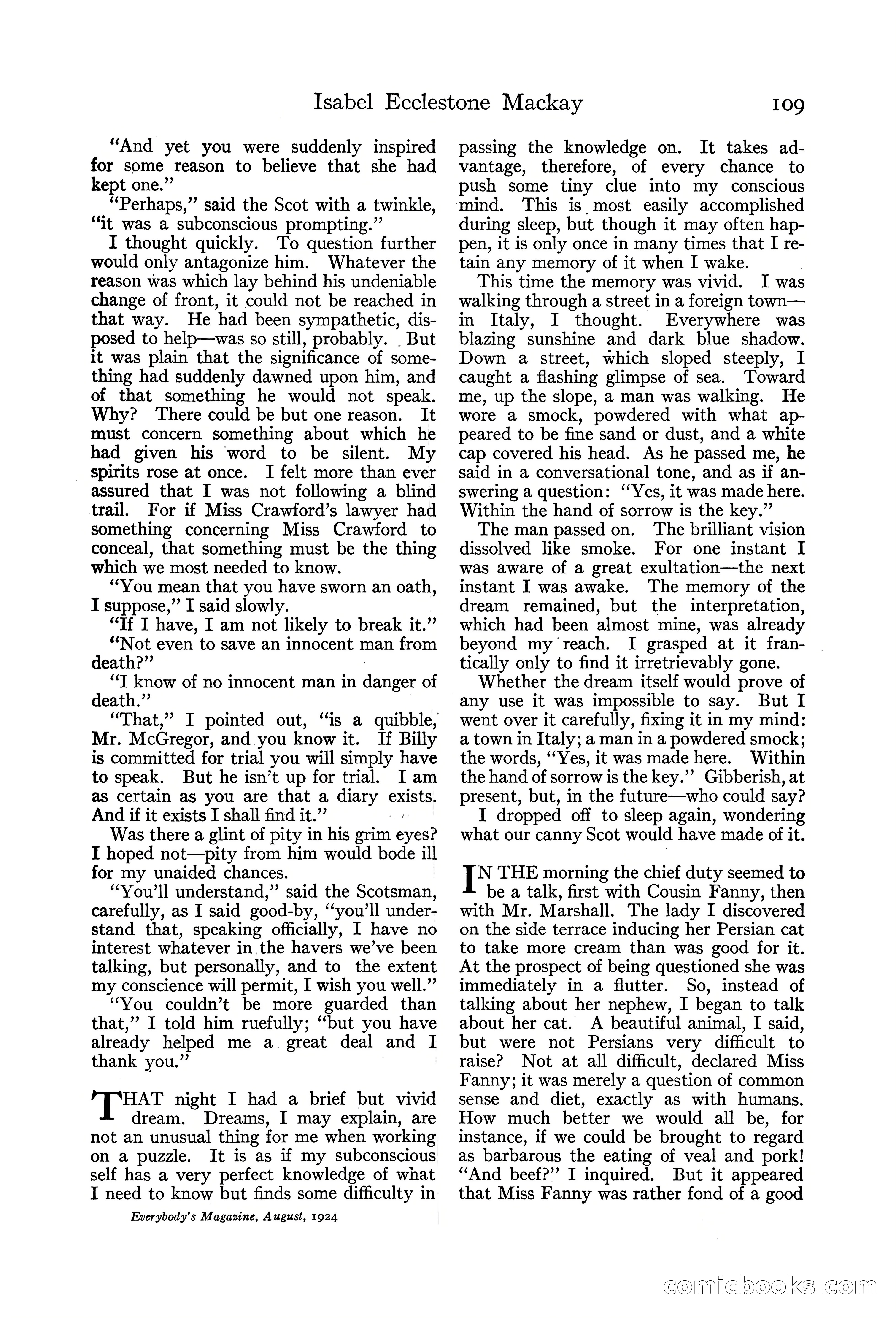 Everybody's Magazine, August 1924 — page 111 of 204