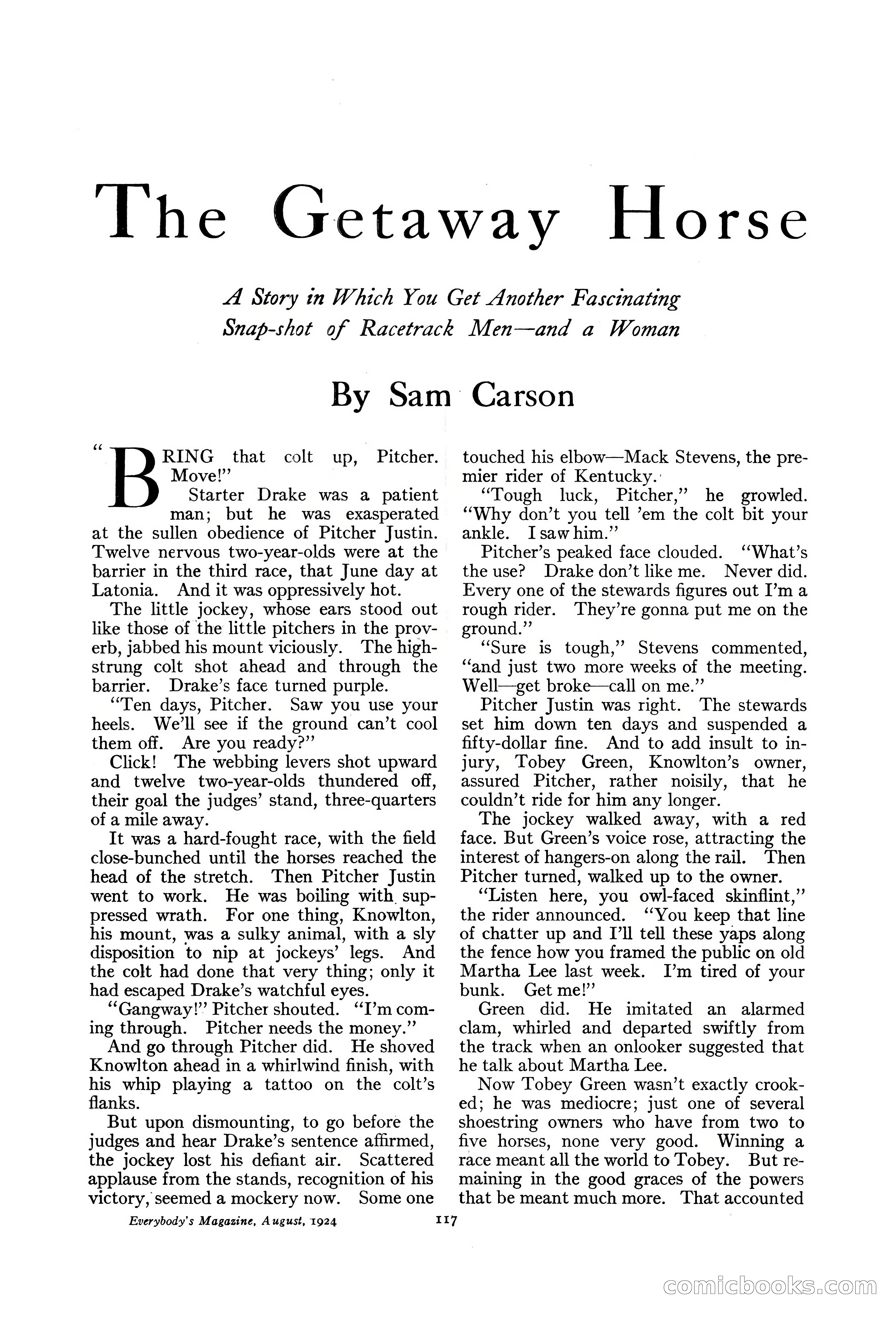 Everybody's Magazine, August 1924 — page 119 of 204