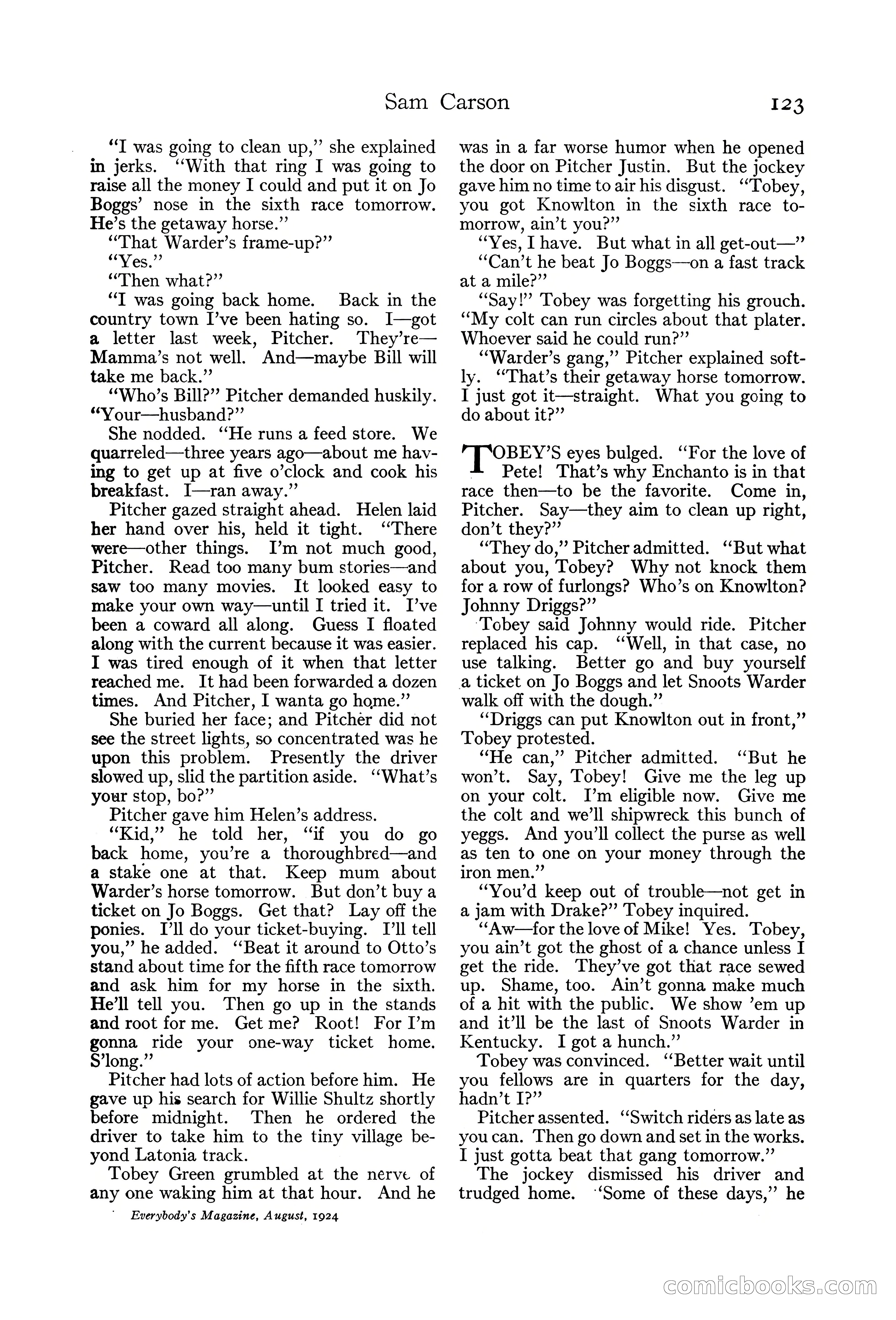 Everybody's Magazine, August 1924 — page 125 of 204