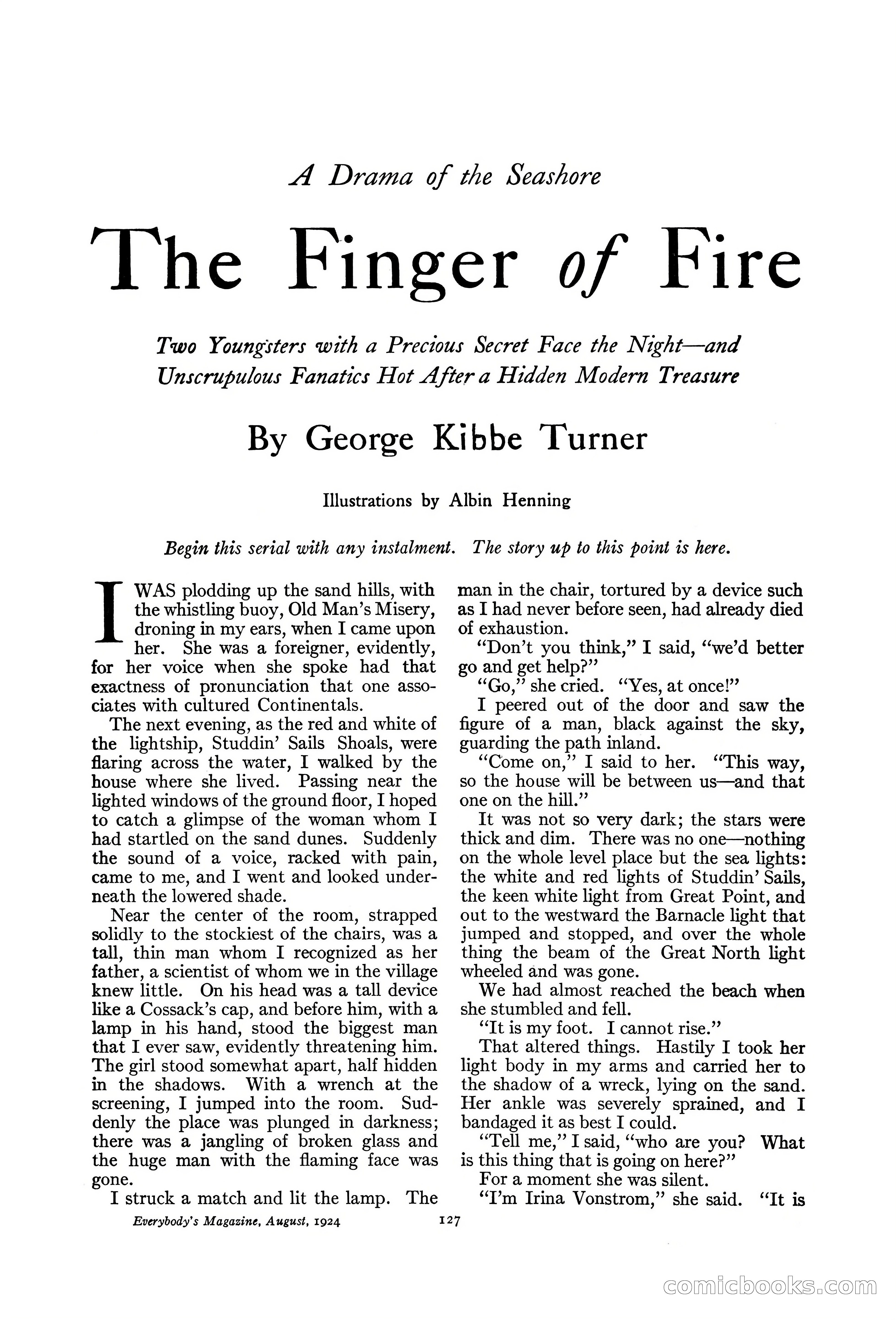 Everybody's Magazine, August 1924 — page 129 of 204