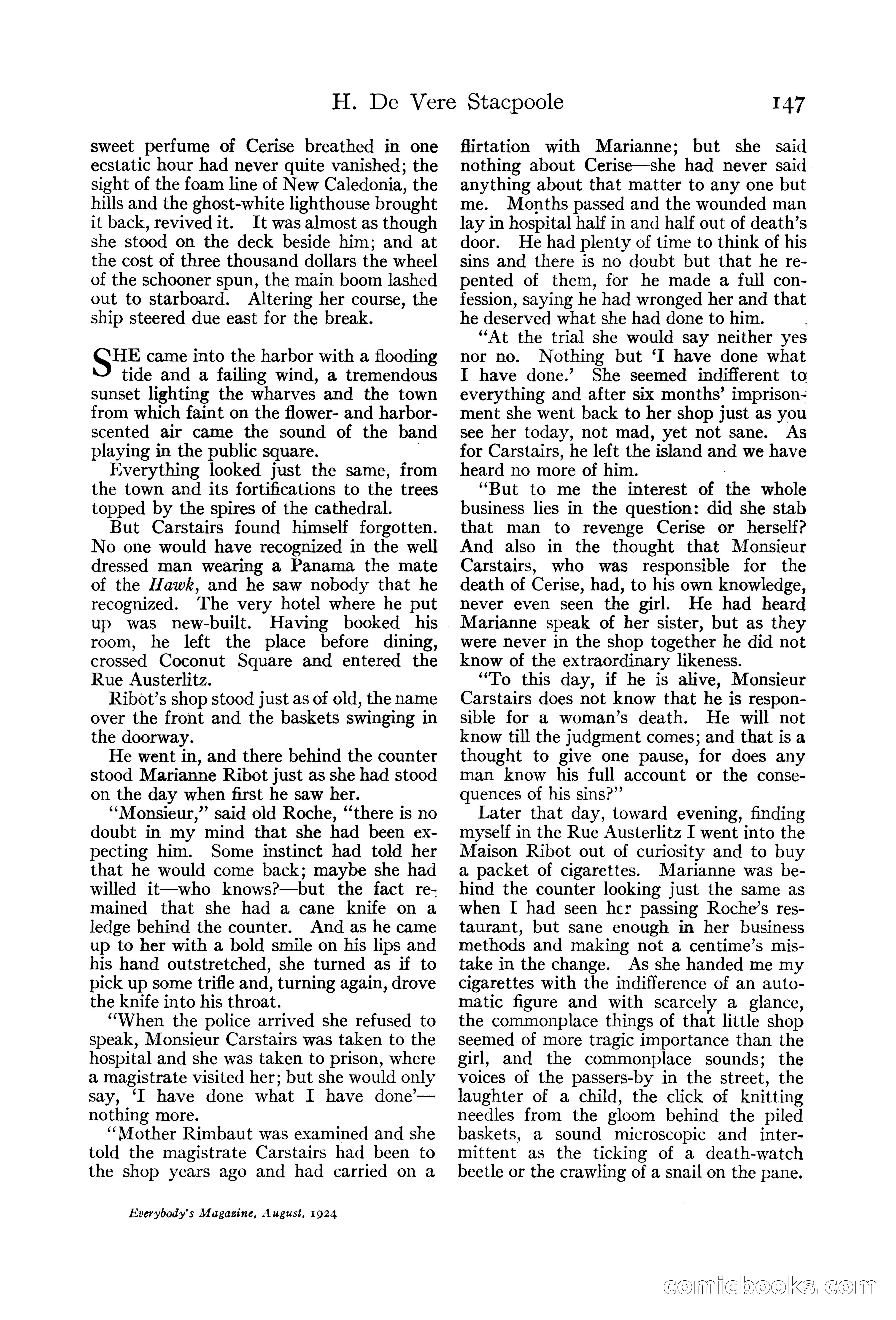 Everybody's Magazine, August 1924 — page 149 of 204