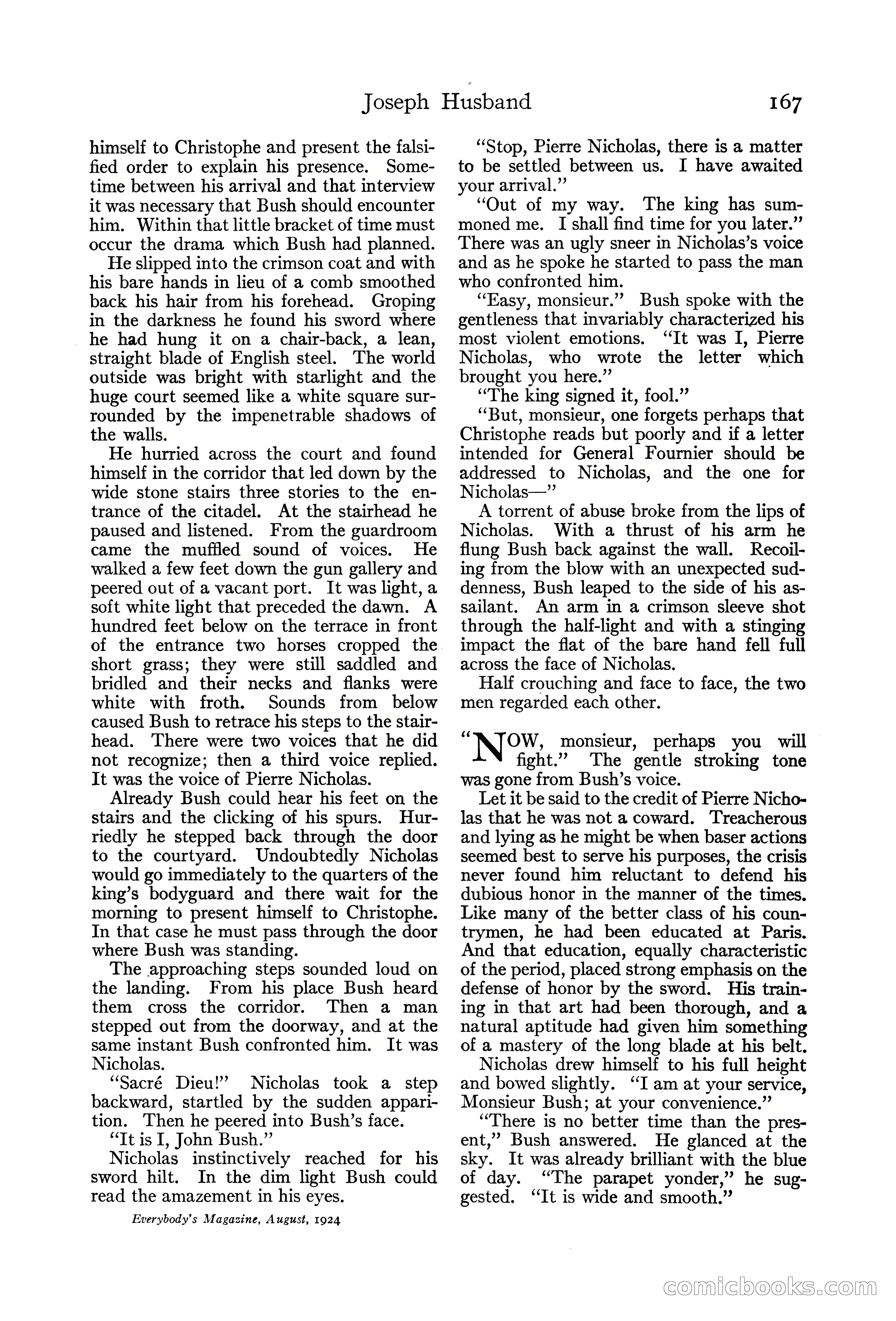 Everybody's Magazine, August 1924 — page 169 of 204