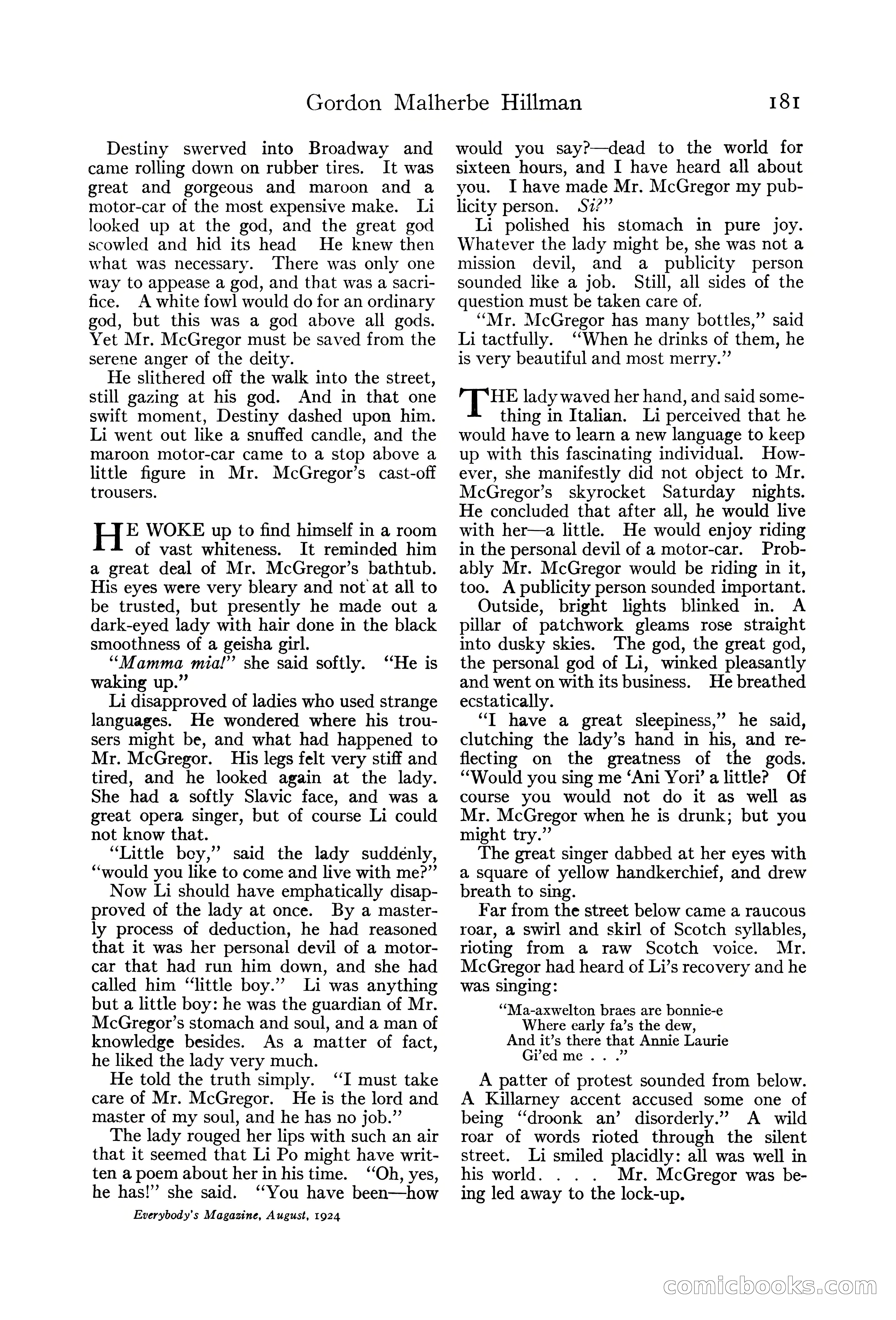 Everybody's Magazine, August 1924 — page 183 of 204