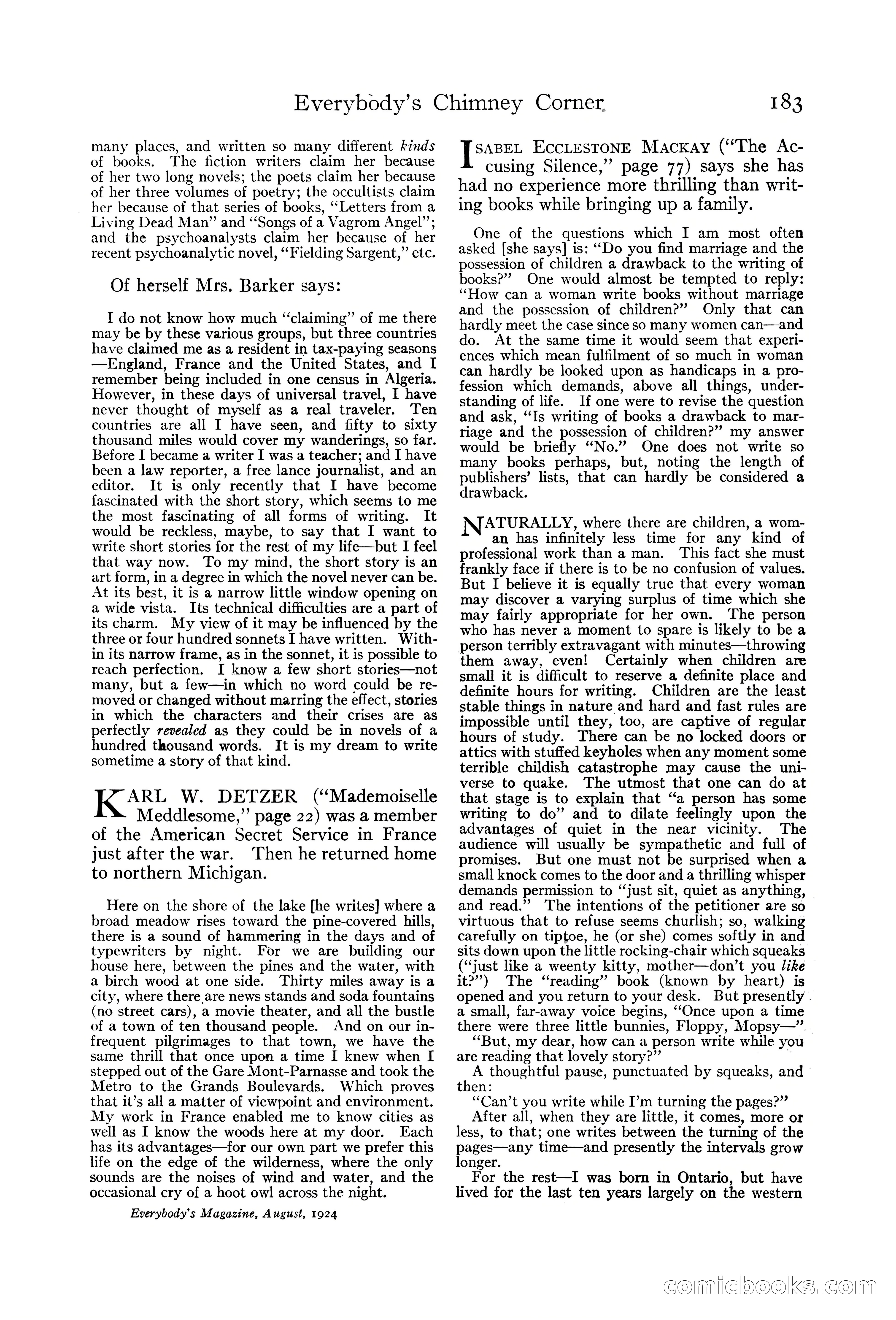 Everybody's Magazine, August 1924 — page 185 of 204